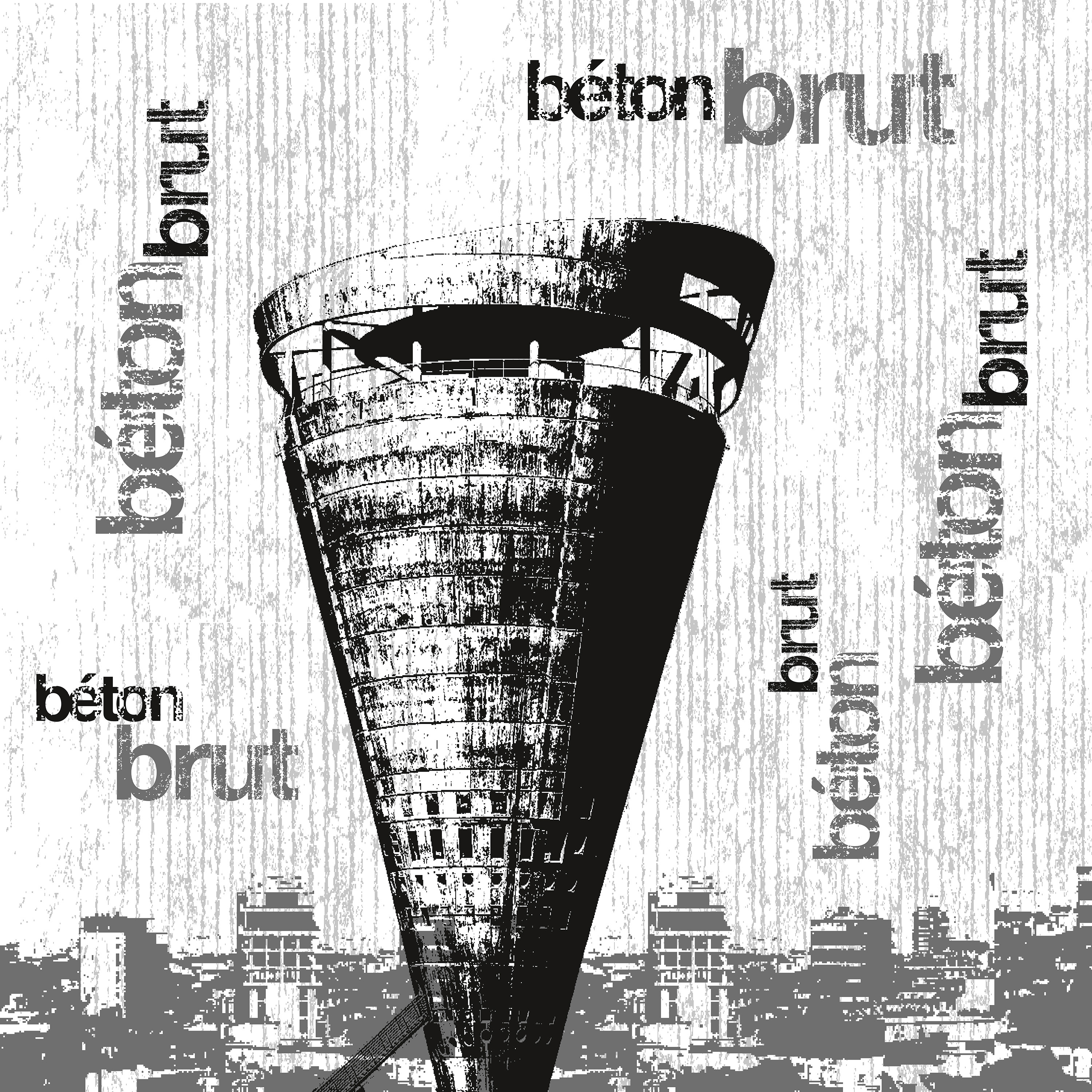 Afficher le produit Béton Brut | Water Tower | 312_001 du fabricant Taplab Wall Covering