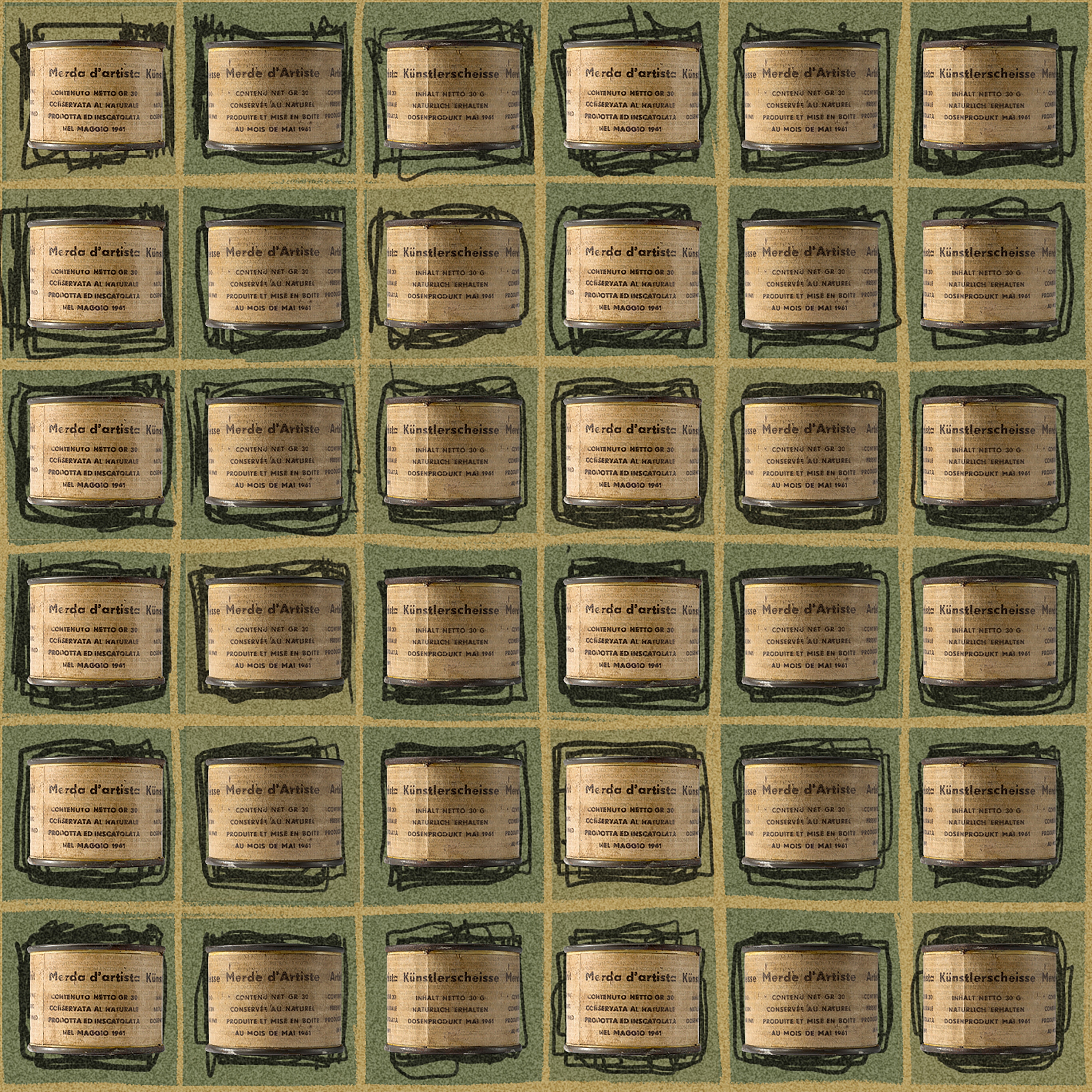 8PER homage to "Artist's Shit" | 418_002