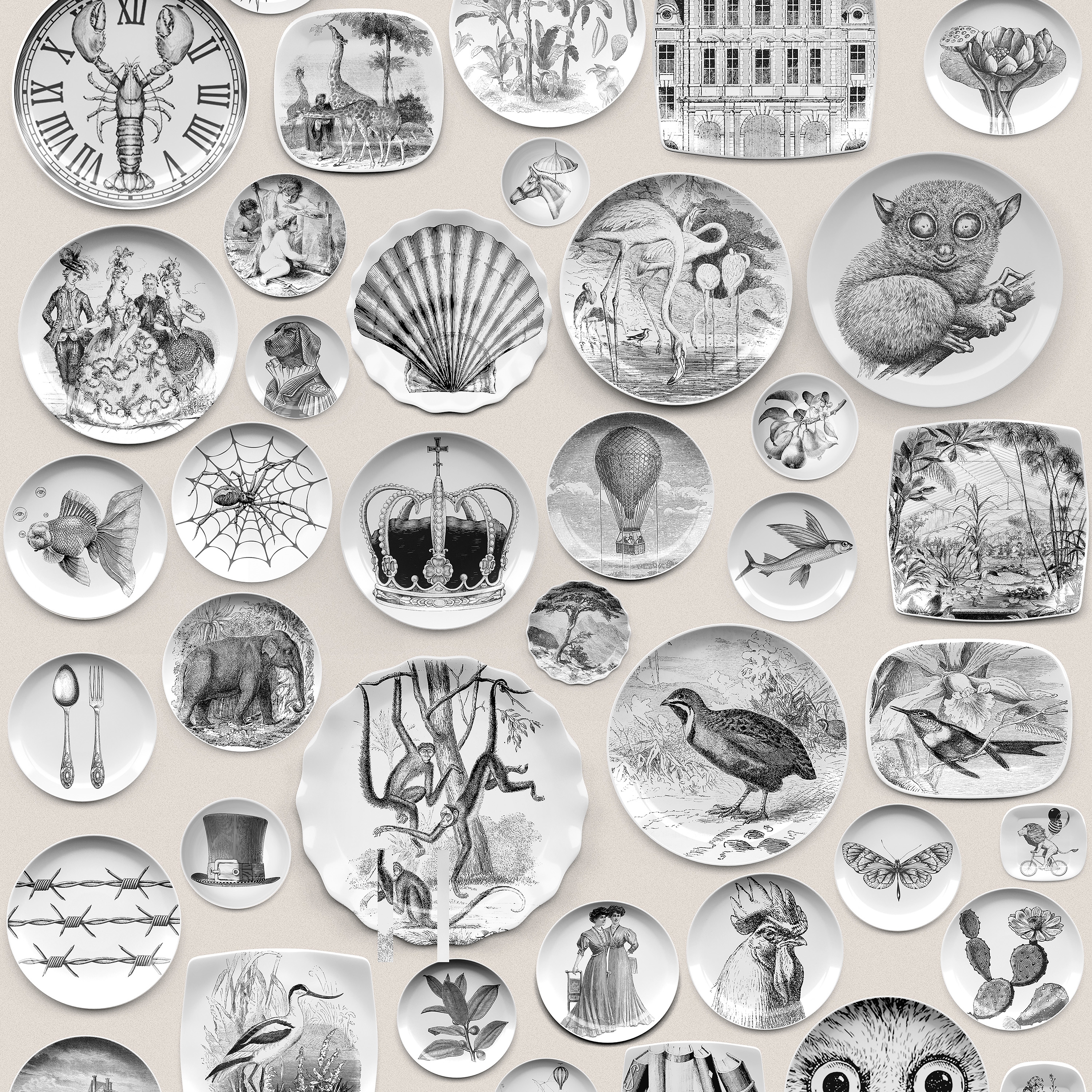 Display product Timeless | 422_001 from manufacturer Taplab Wall Covering