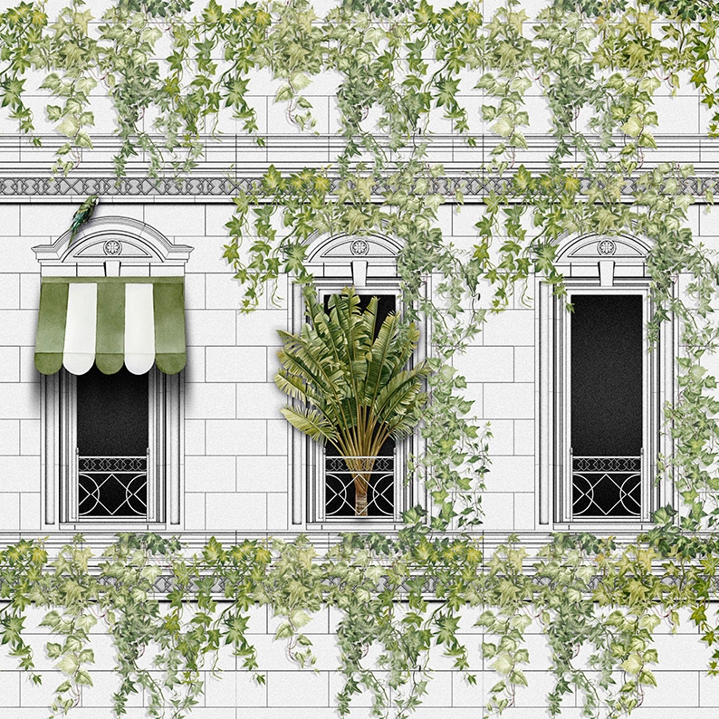 Produkt Sur Le Mur | 551_000 des Herstellers Taplab Wall Covering anzeigen