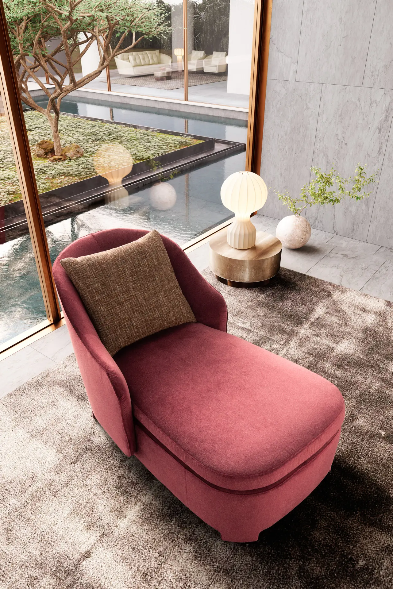 Valentini - Rizz Chaise Longue