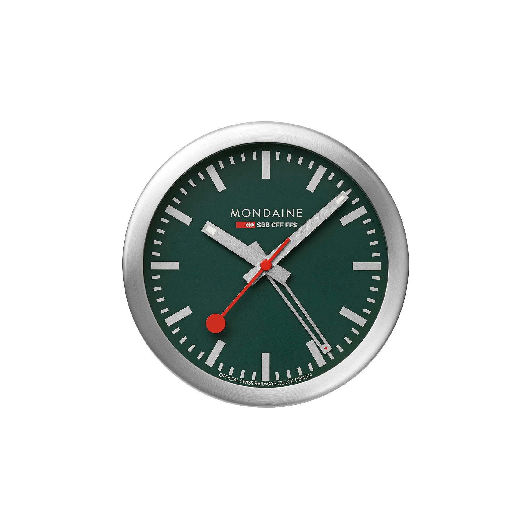 Table clock 125 mm, Park Green Table and Alarm Clock