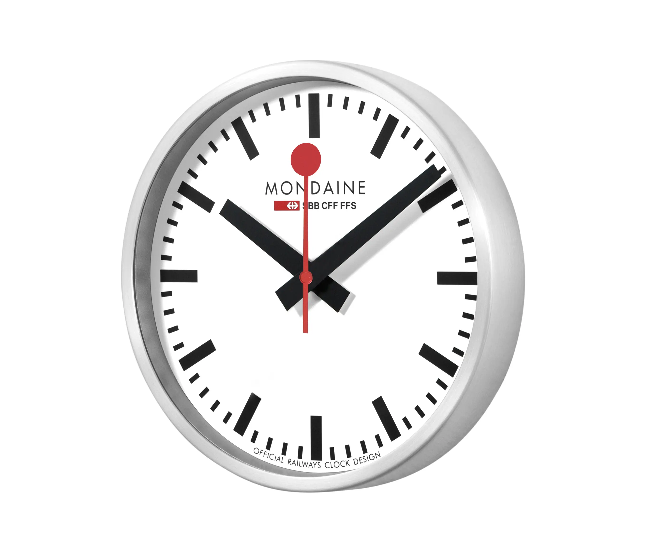 Mondaine Watch - Stop2Go Wall Clock 25 cm, stop2go WiFi Clock