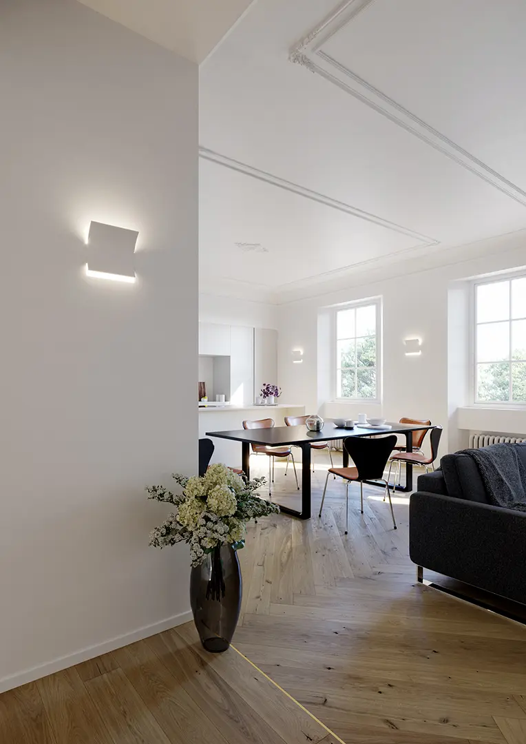 9010 Novantadieci - 2402F wall recessed lighting CRISTALY®