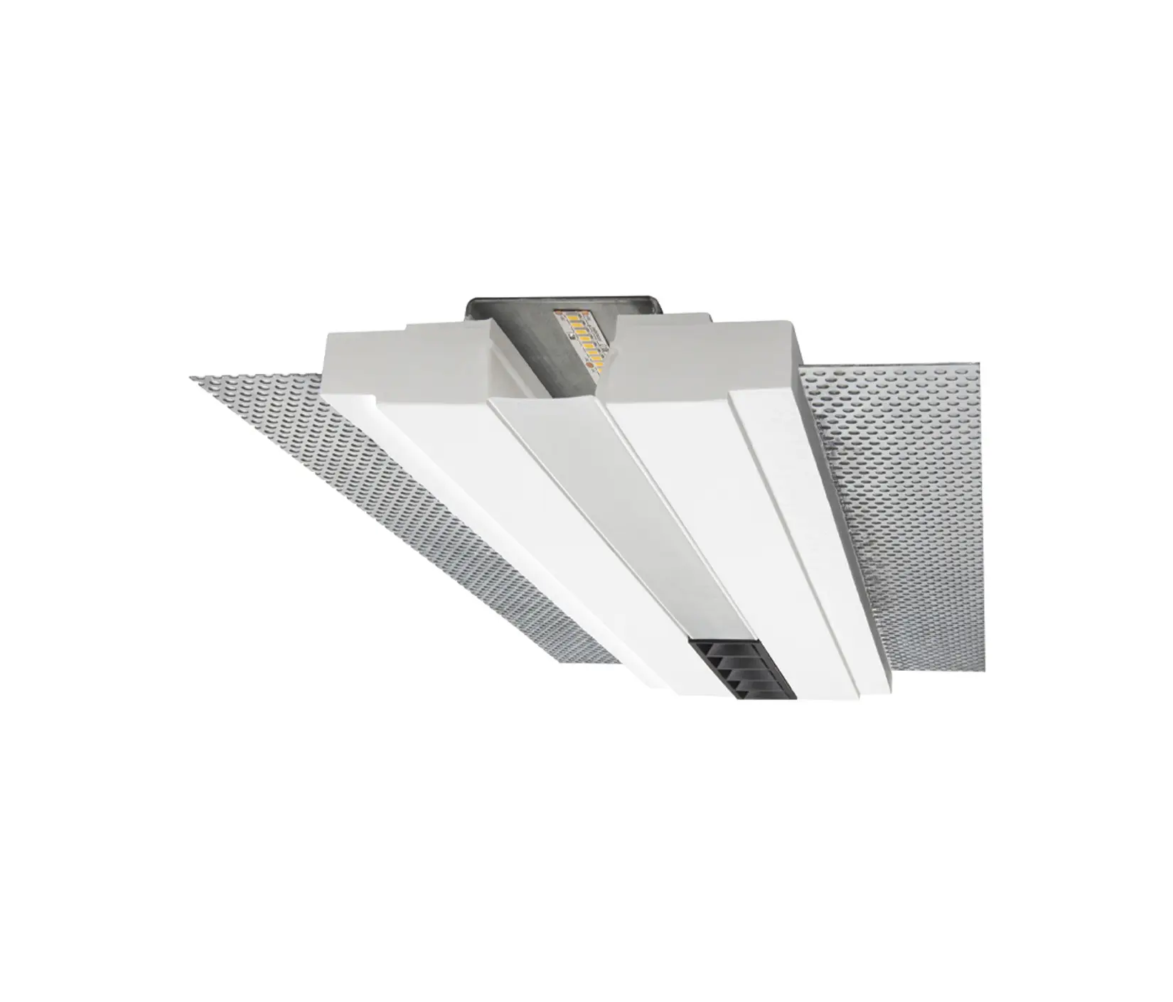 9010 Novantadieci - 4197 profile CRISTALY® recessed