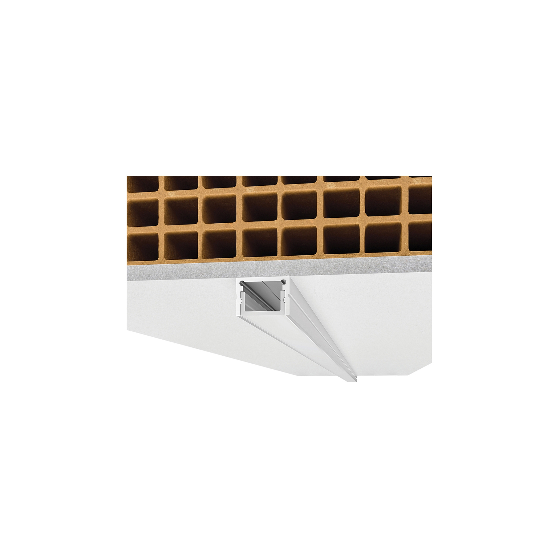 Mostra il prodotto P010 profile ALUMITE® recessed del produttore 9010 Novantadieci