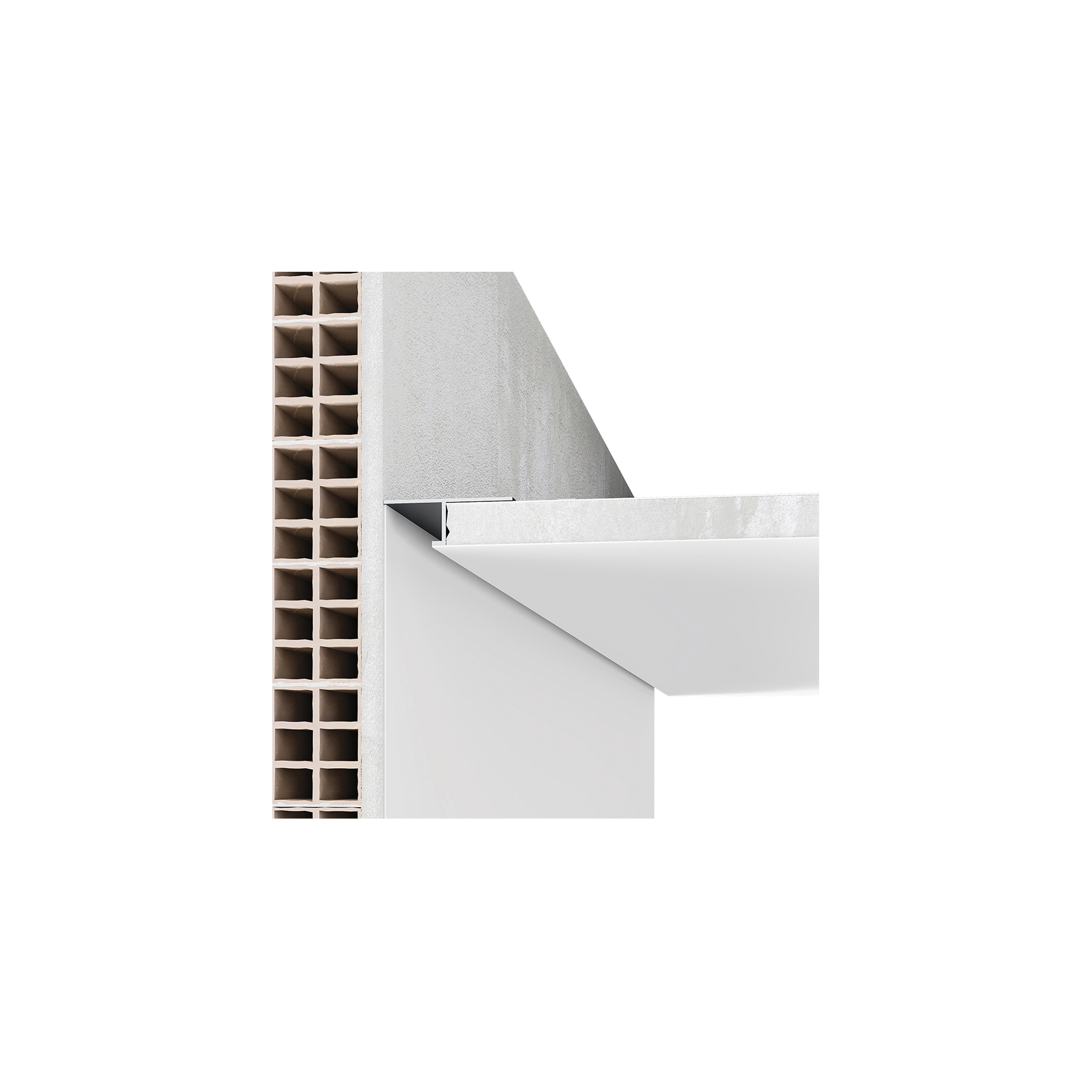Mostra il prodotto P015 profile ALUMITE® recessed del produttore 9010 Novantadieci