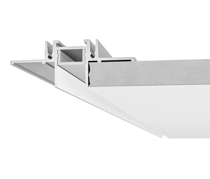9010 Novantadieci - P016 profile ALUMITE® recessed