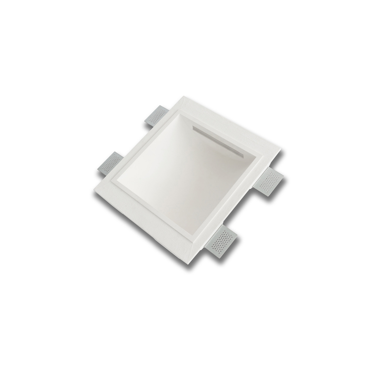 Display product 2524A MICROCOSMI SQUARE recessed wall lighting CRISTALY® from manufacturer 9010 Novantadieci