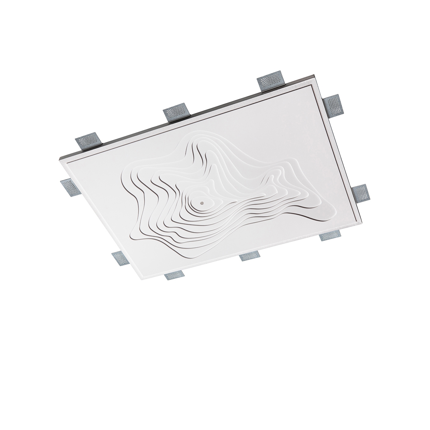 Display product 5516R MINILED CIMA recessed ceiling lighting CRISTALY® from manufacturer 9010 Novantadieci