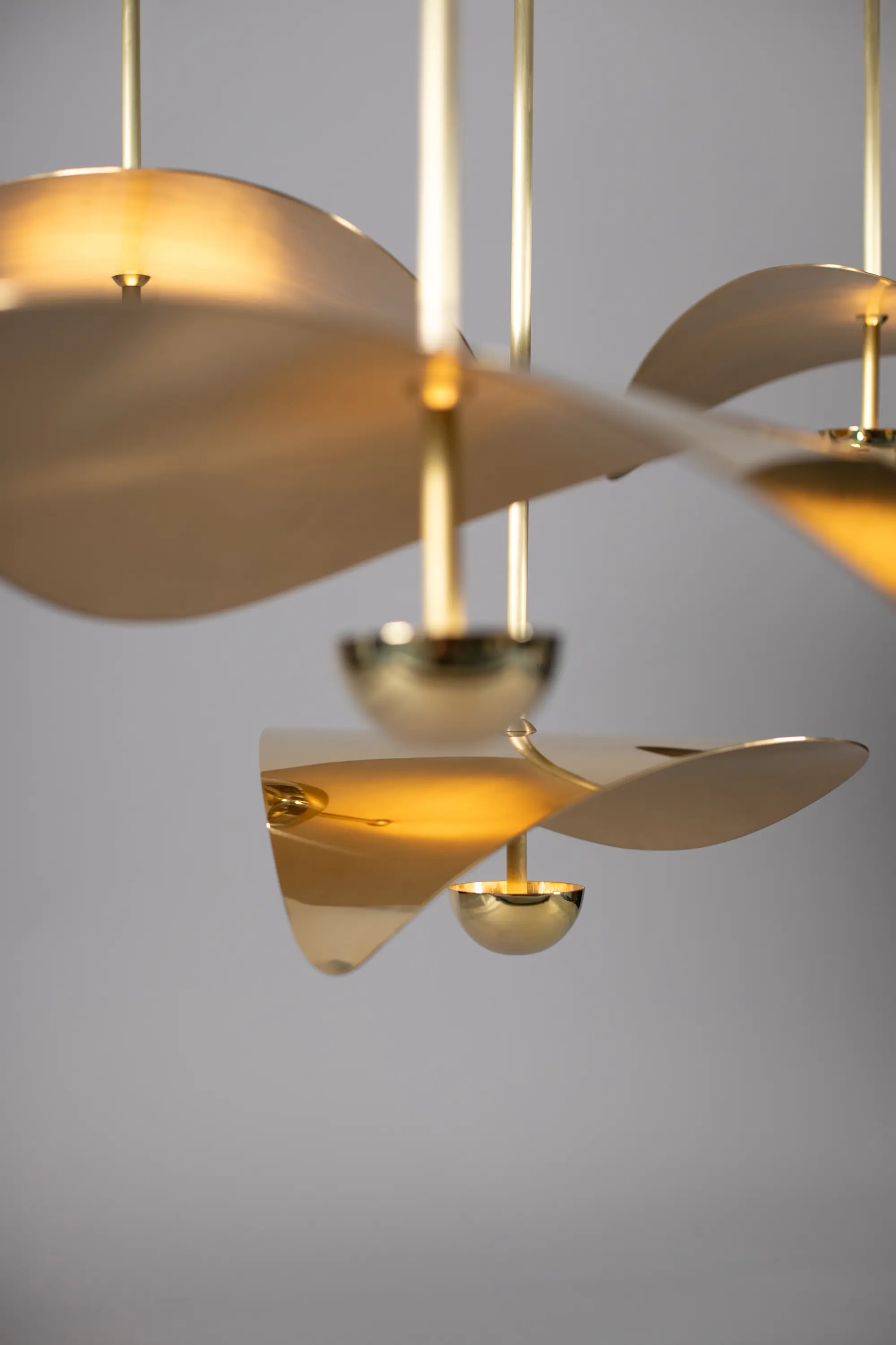 Ovature Studios - Bonnie Cluster 2 (5 mixed singles) Contemporary LED Chandelier