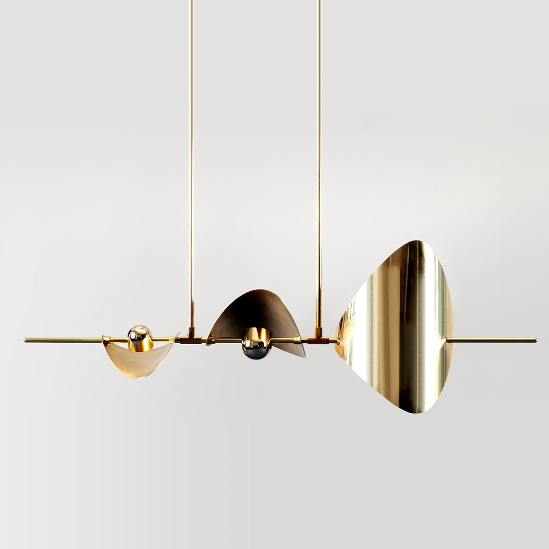 Produkt Bonnie Config 3 Contemporary LED Small Chandelier des Herstellers Ovature Studios anzeigen