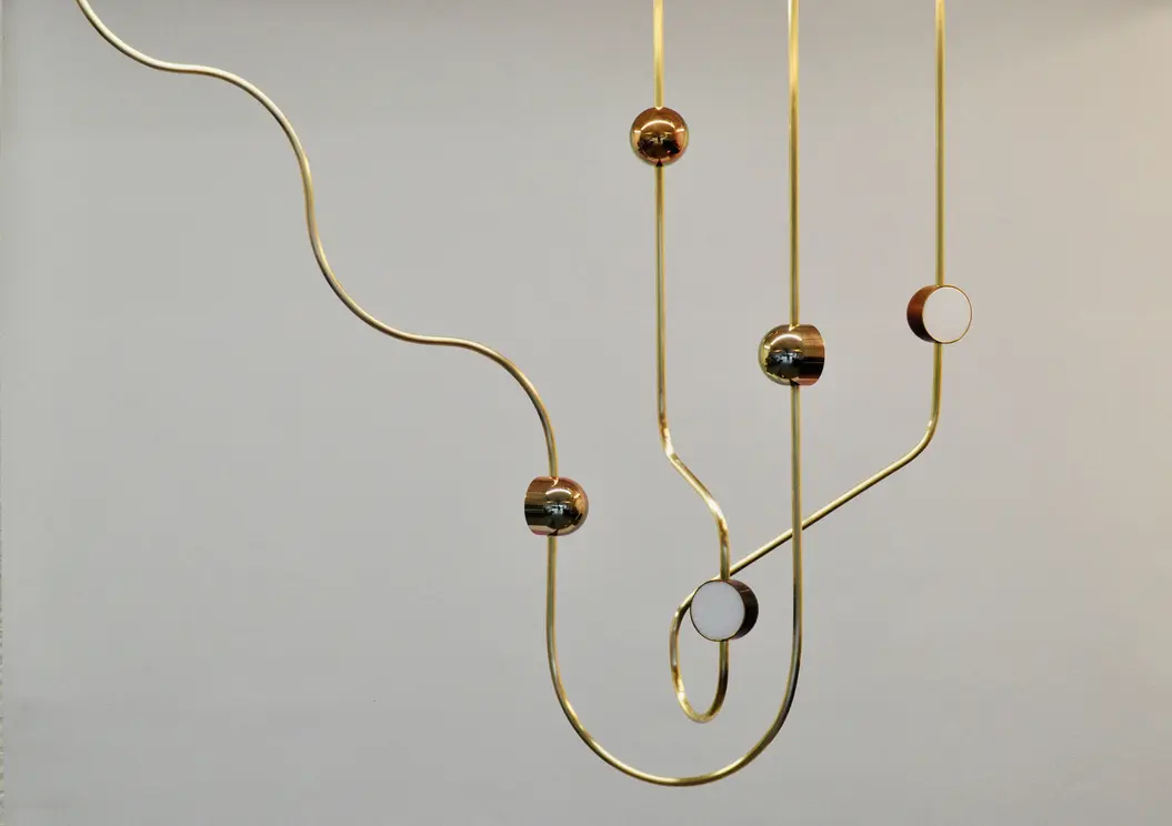 Ovature Studios - Dia Config 2 Contemporary LED Chandelier