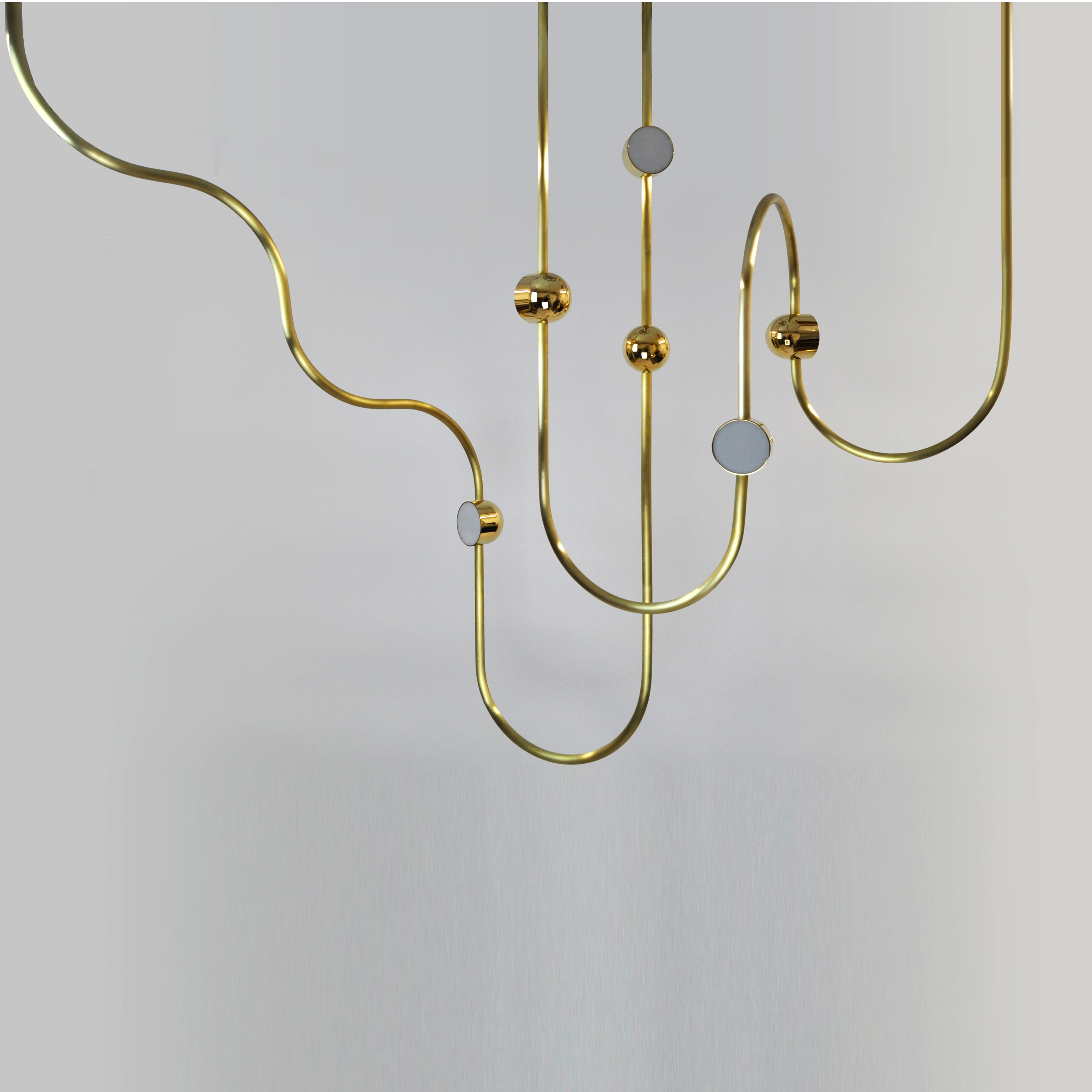 Produkt Dia Config 3 Contemporary LED Chandelier des Herstellers Ovature Studios anzeigen