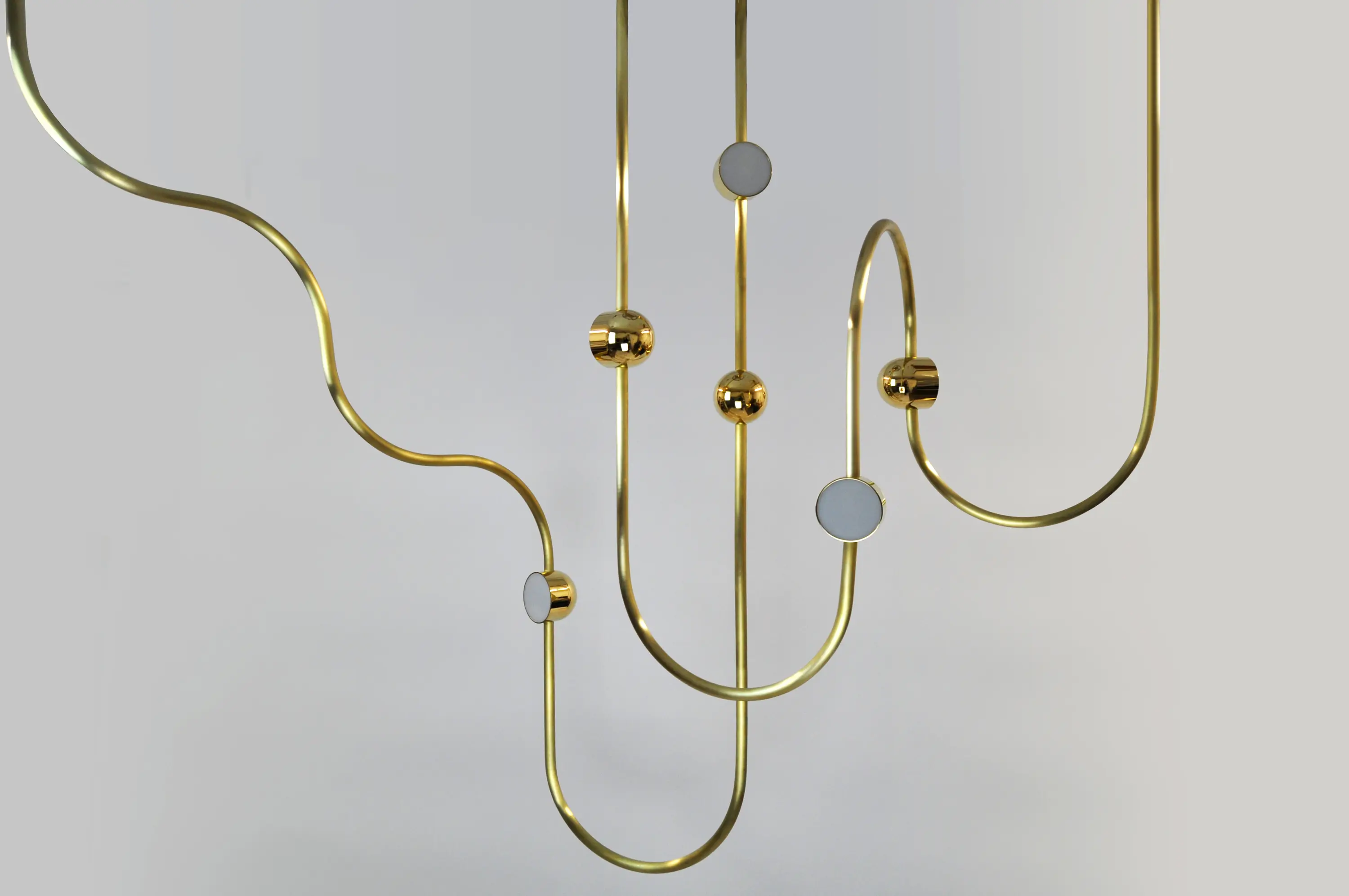 Ovature Studios - Dia Config 3 Contemporary LED Chandelier