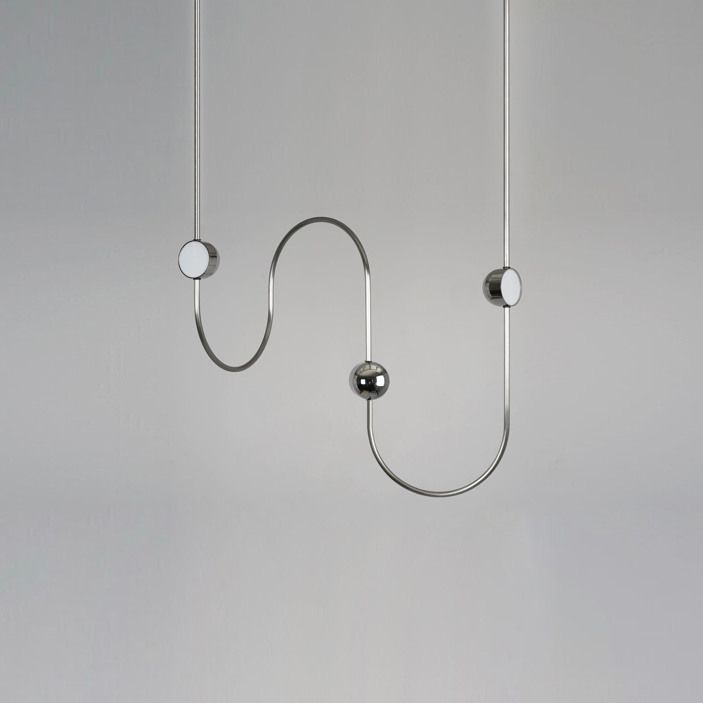 Mostrar el producto Dia Contemporary LED Chandelier Single del fabricante Ovature Studios