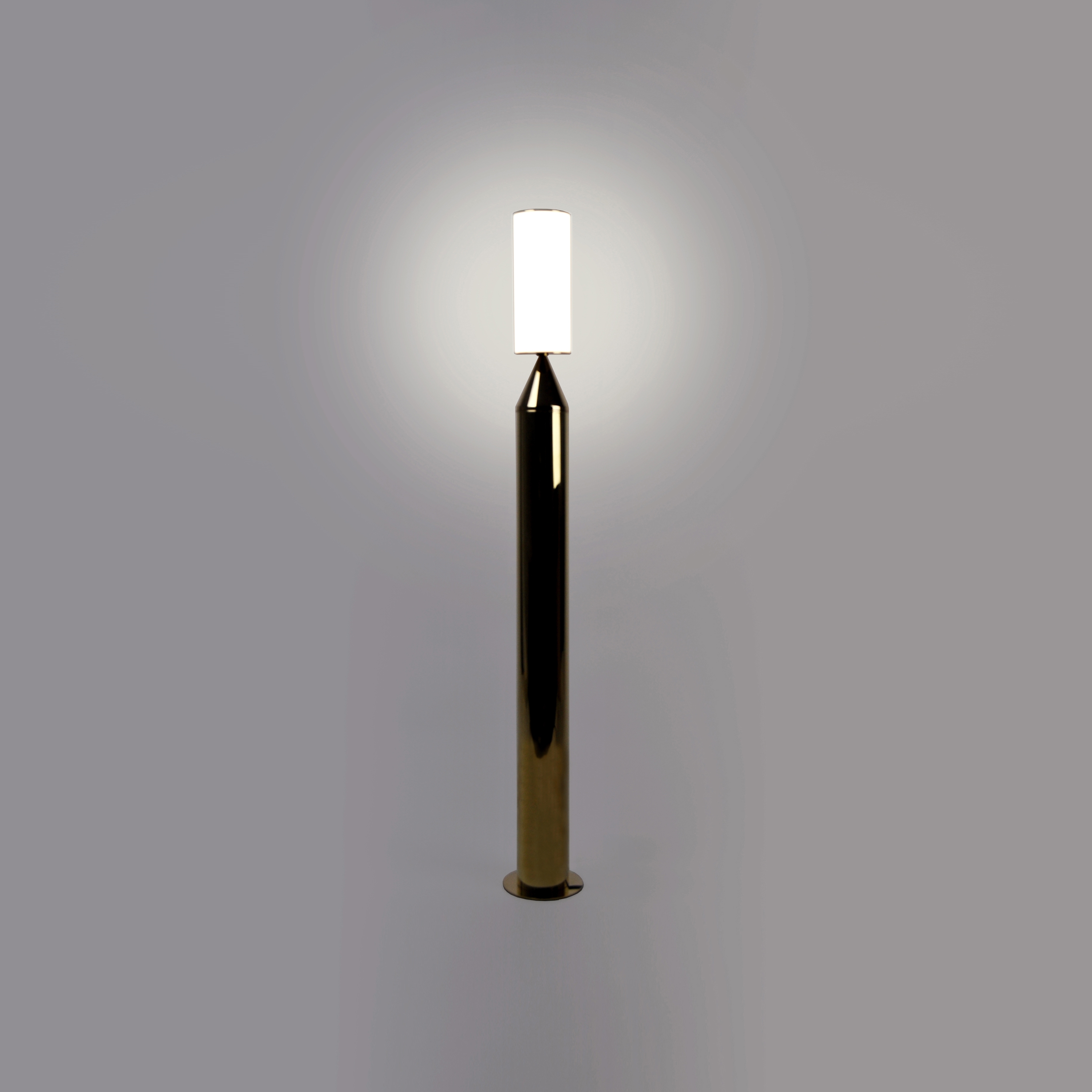 Mostrar el producto Gwen Contemporary LED Floor Lamp Config 2 del fabricante Ovature Studios