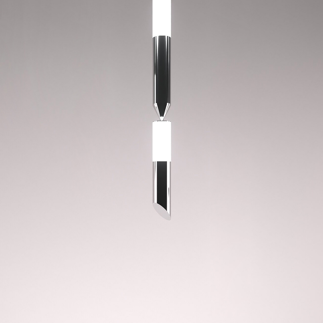 Display product Gwen Contemporary LED Single Ceiling Pendant Config 3 from manufacturer Ovature Studios