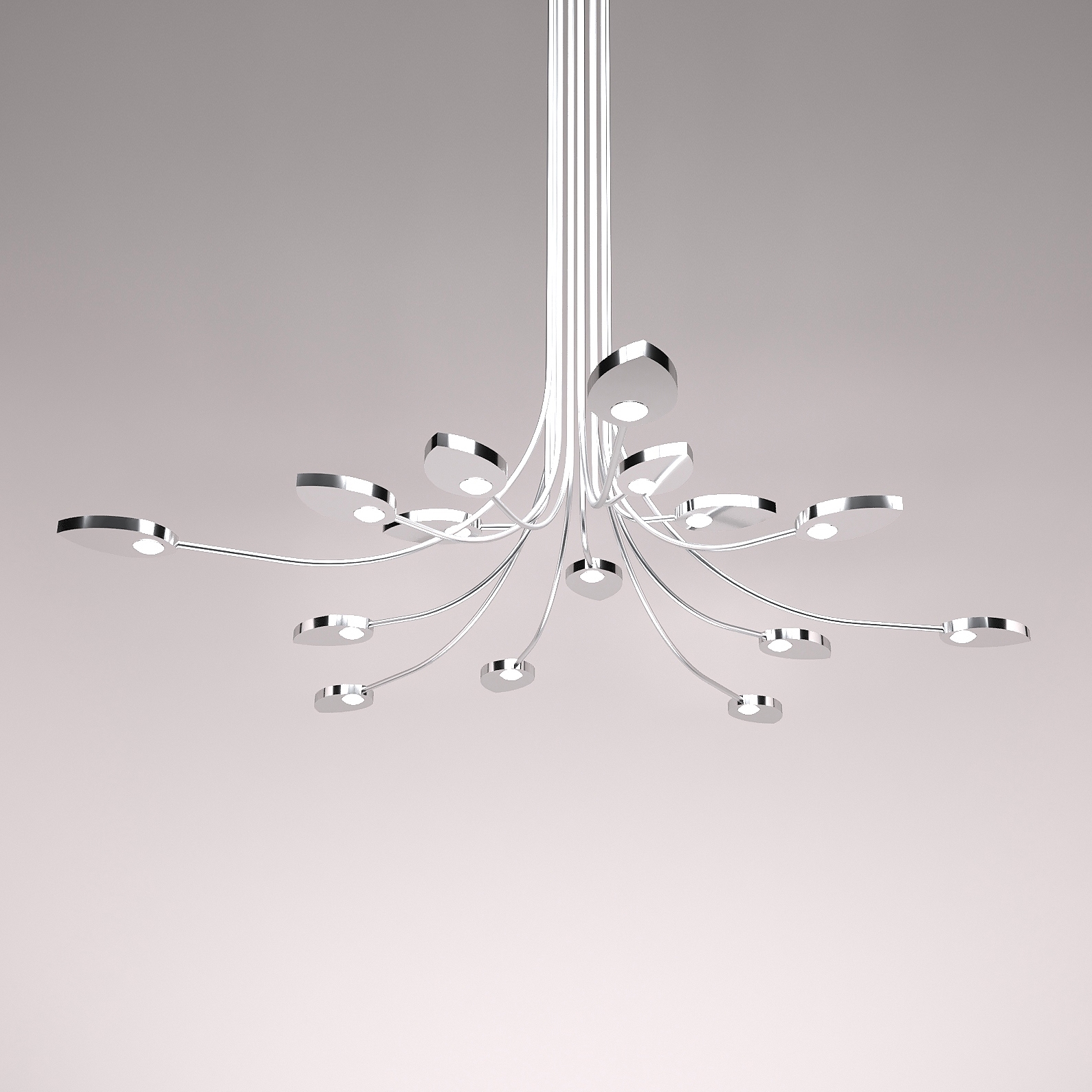 Display product Lilly Curved Config. 2 Large (15 Petals) from manufacturer Ovature Studios