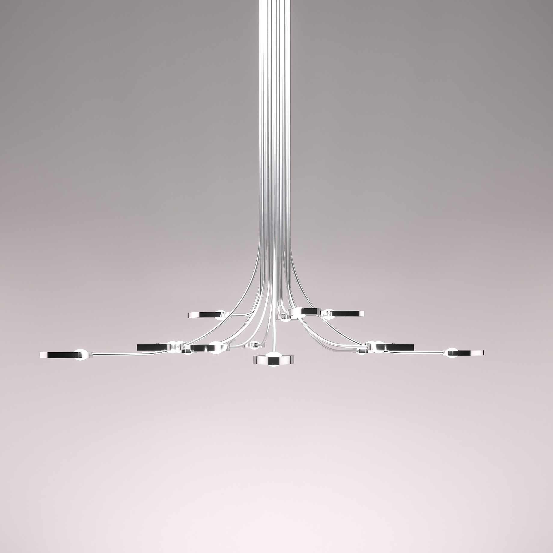 Display product Lilly Curved Config. 2 Small (10 Petals) from manufacturer Ovature Studios