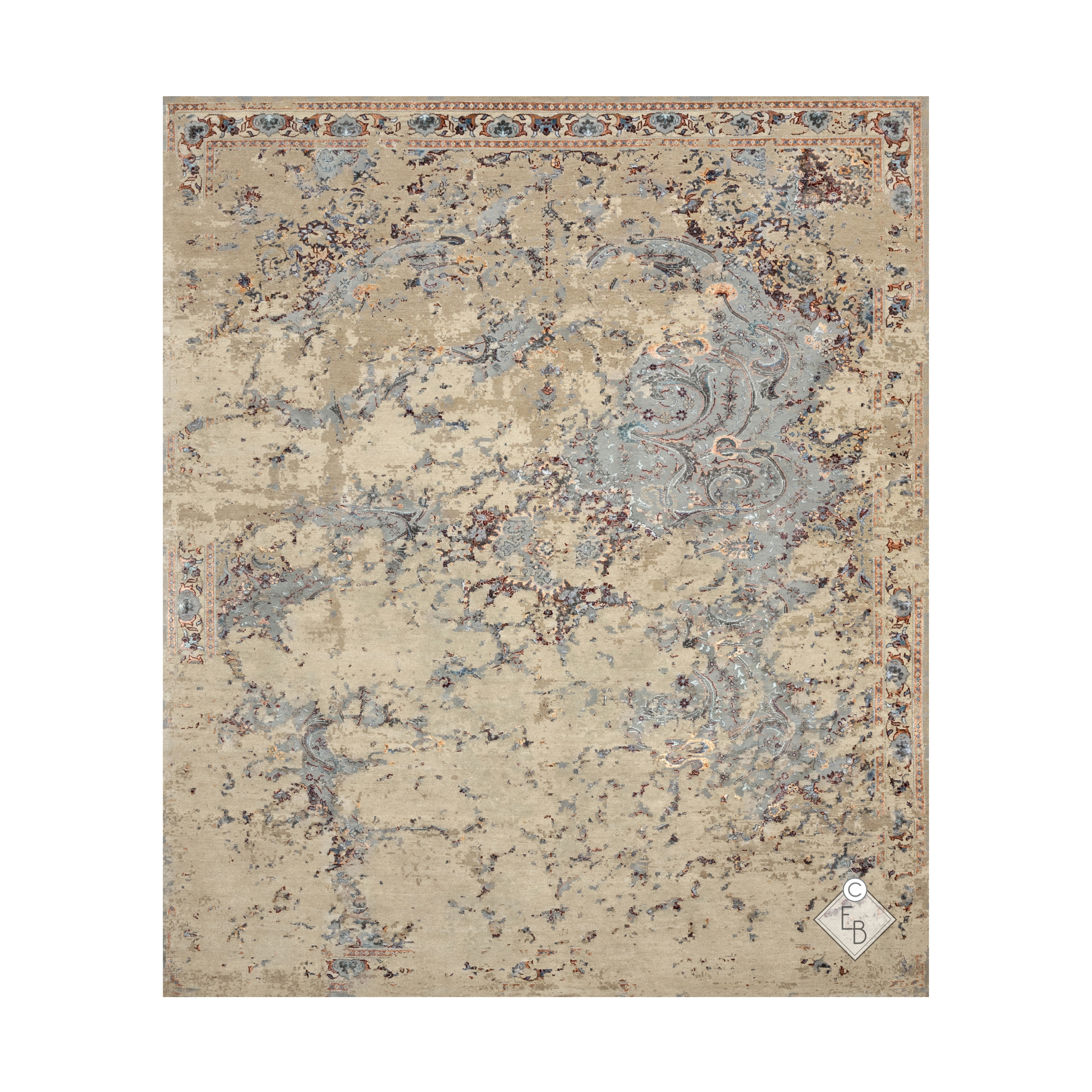 Afficher le produit Allegory | Ehsan Blue Beige du fabricant Edition Bougainville