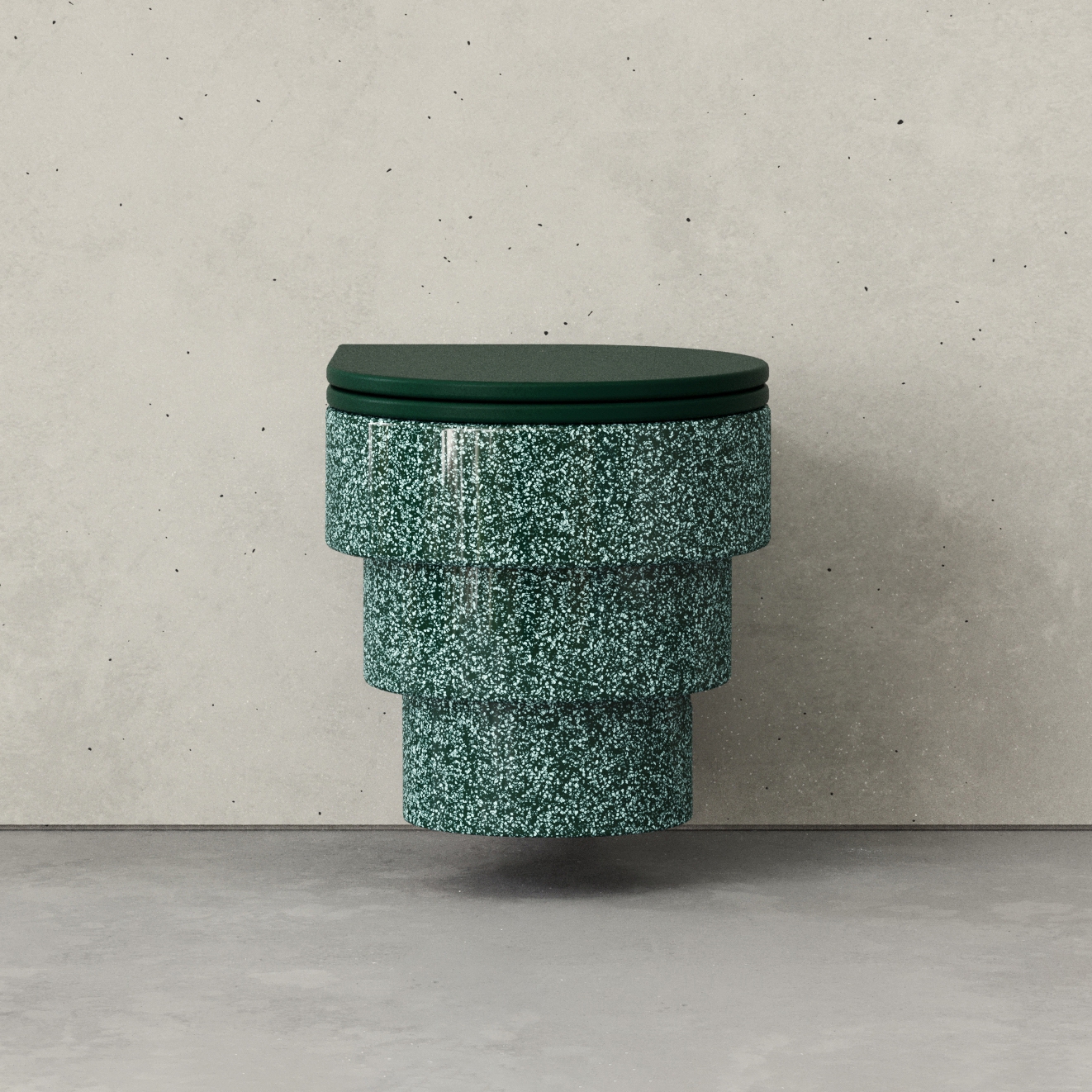 Callipyge | Flaked Green