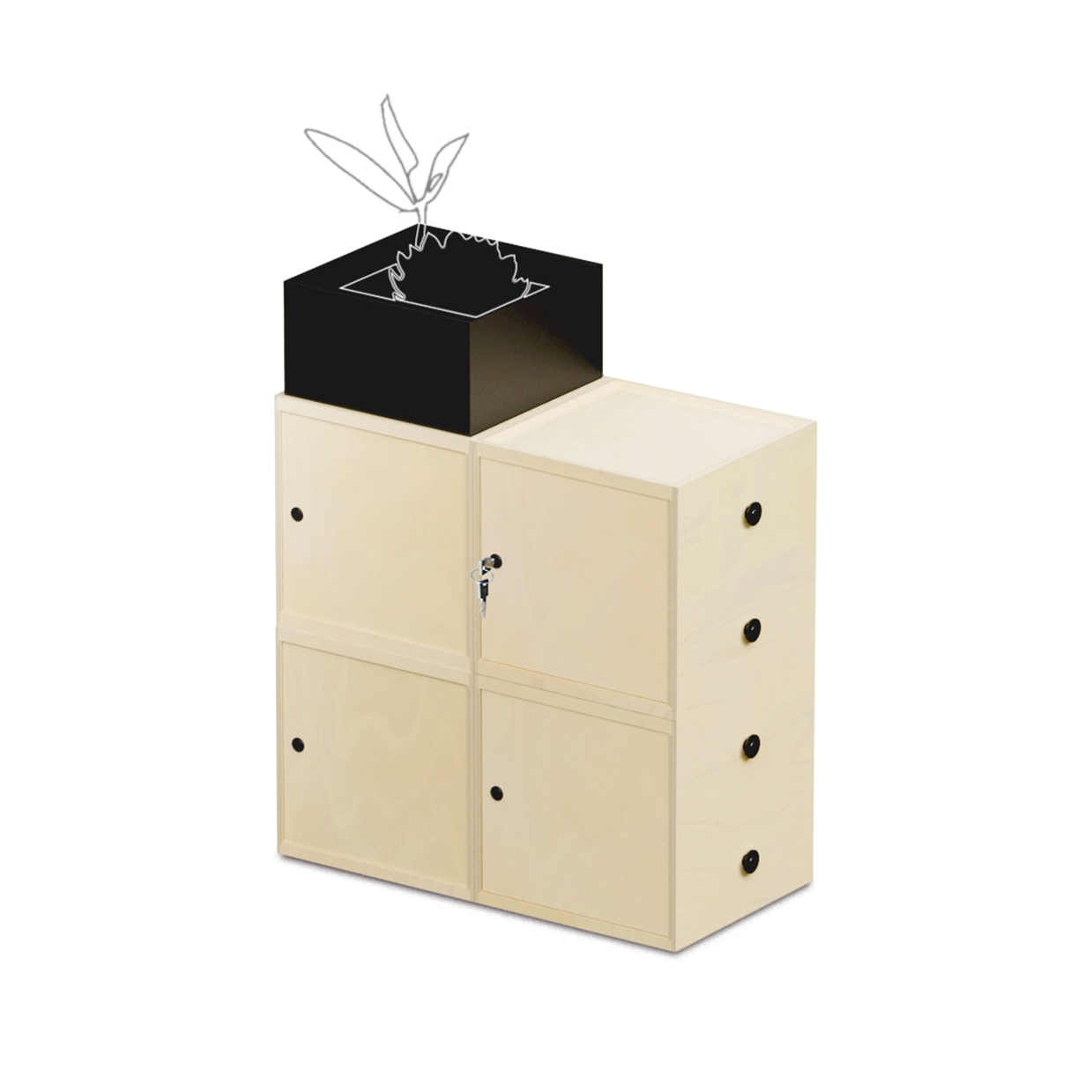 Display product Studio Locker from manufacturer UnternehmenForm