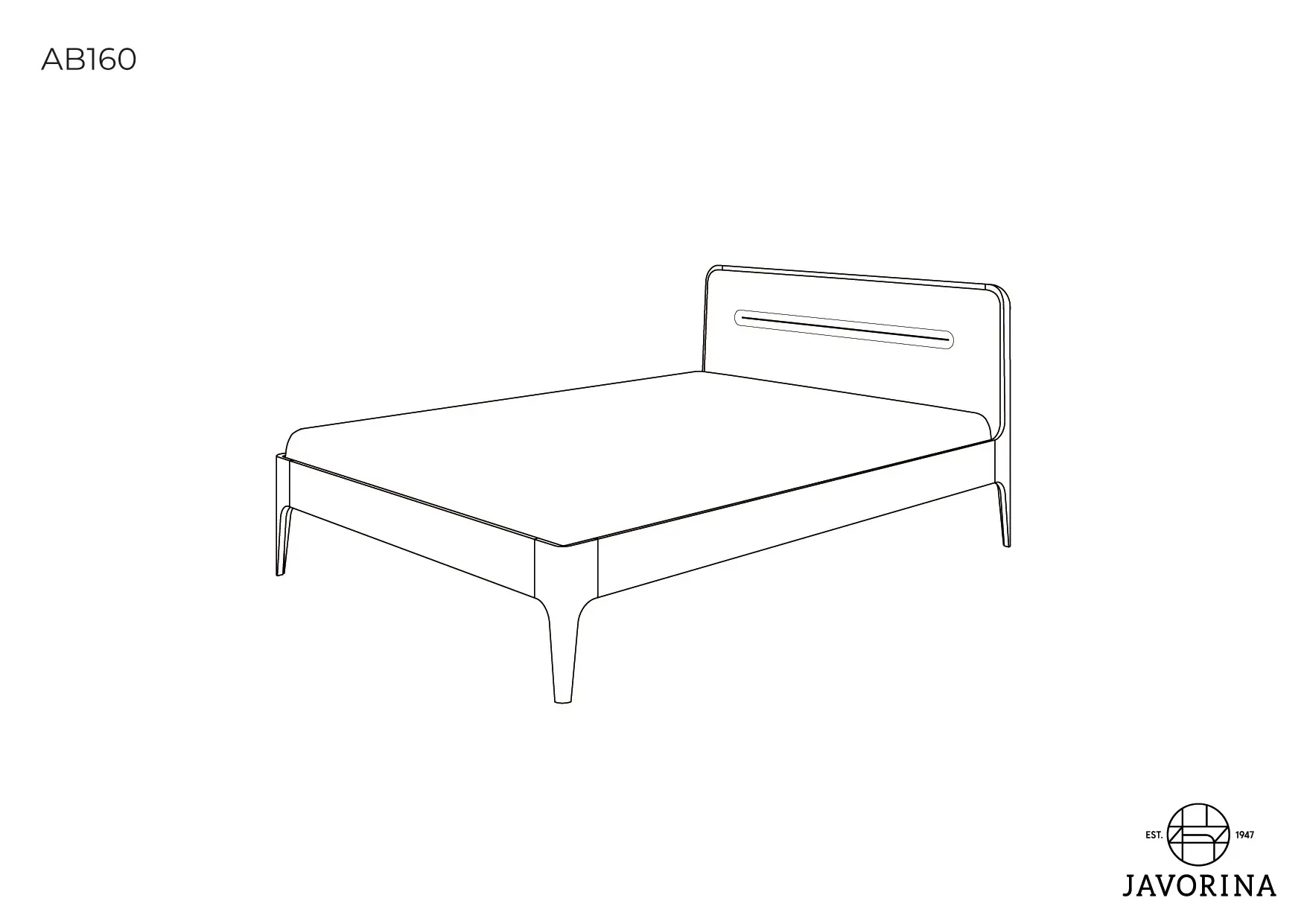 Javorina - Aira | Bed AB160N