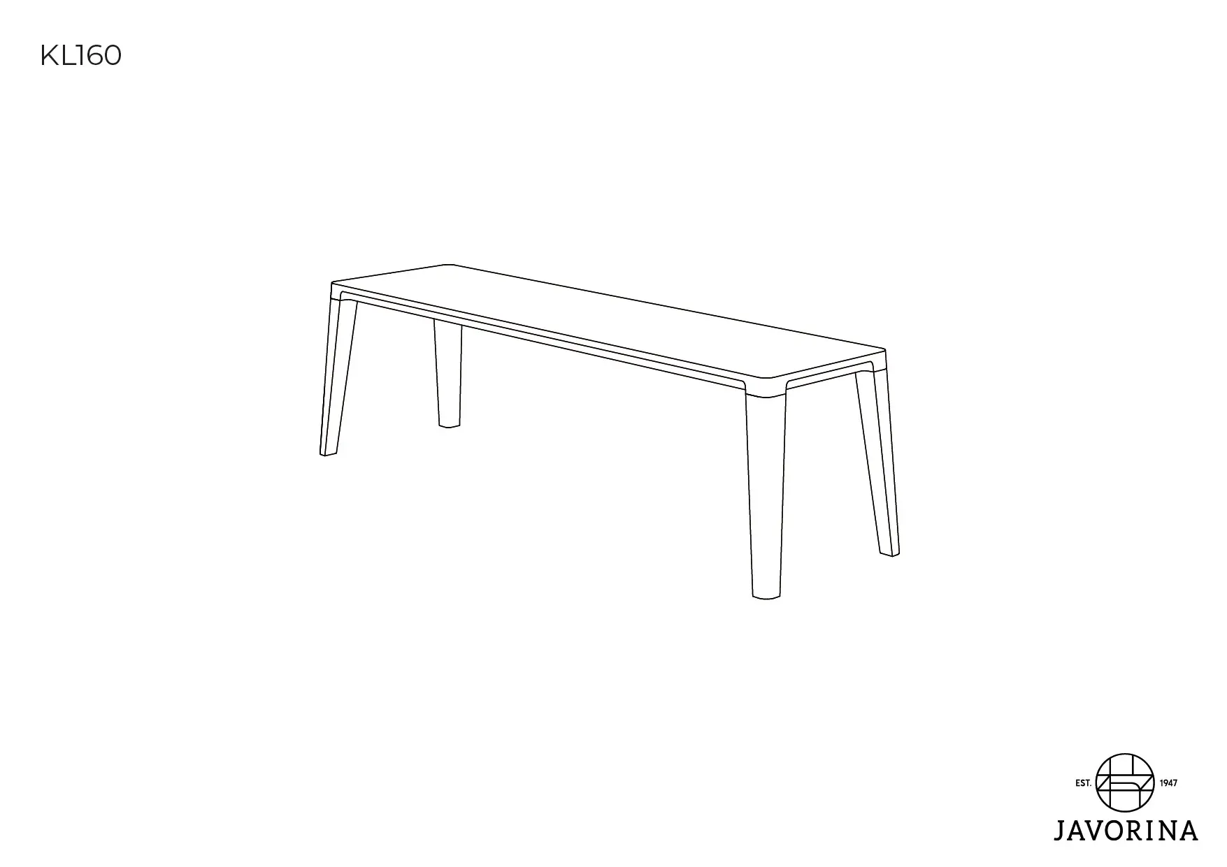 Javorina - Ka | Bench KL160W