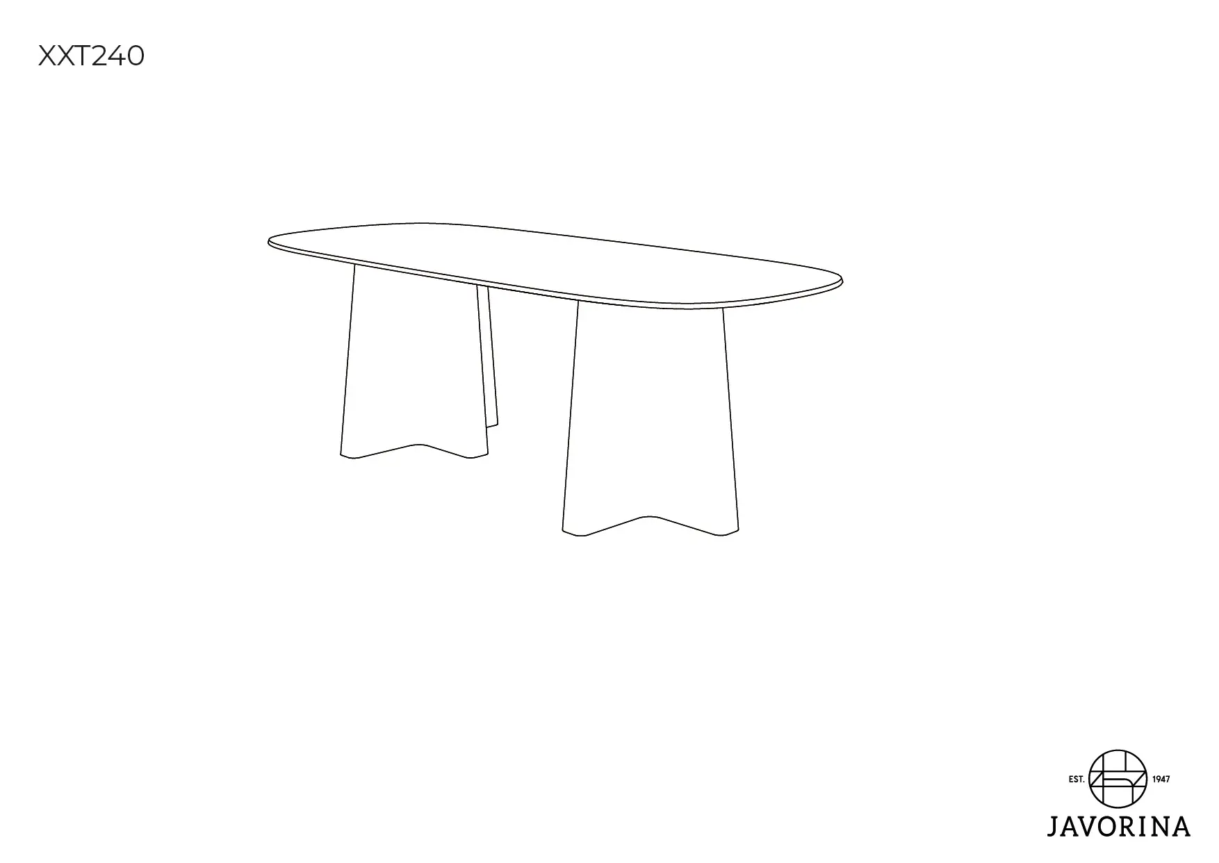 Javorina - XX | Table XXT240C