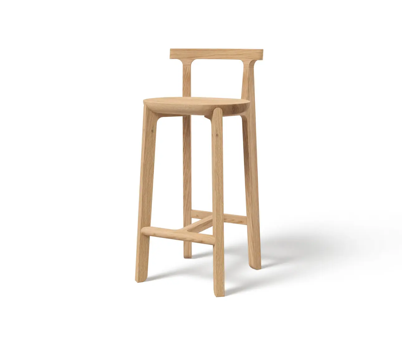 Javorina - Juro | Barstool with back JHB65 N