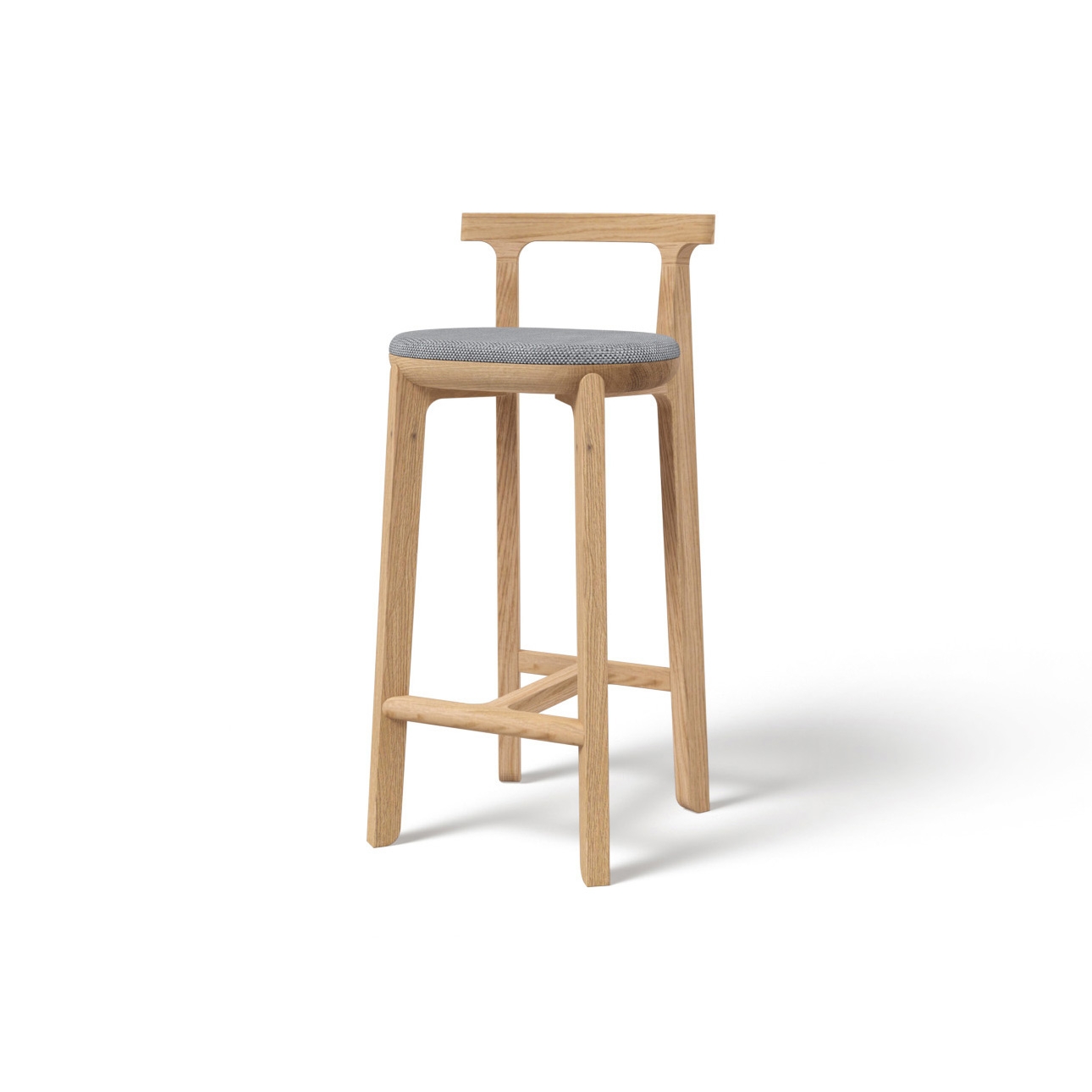 Mostra il prodotto Juro | Barstool with back JHB65 S N del produttore Javorina