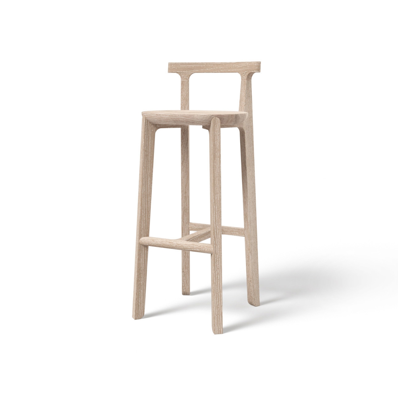 Juro | Barstool with back JHB75 W