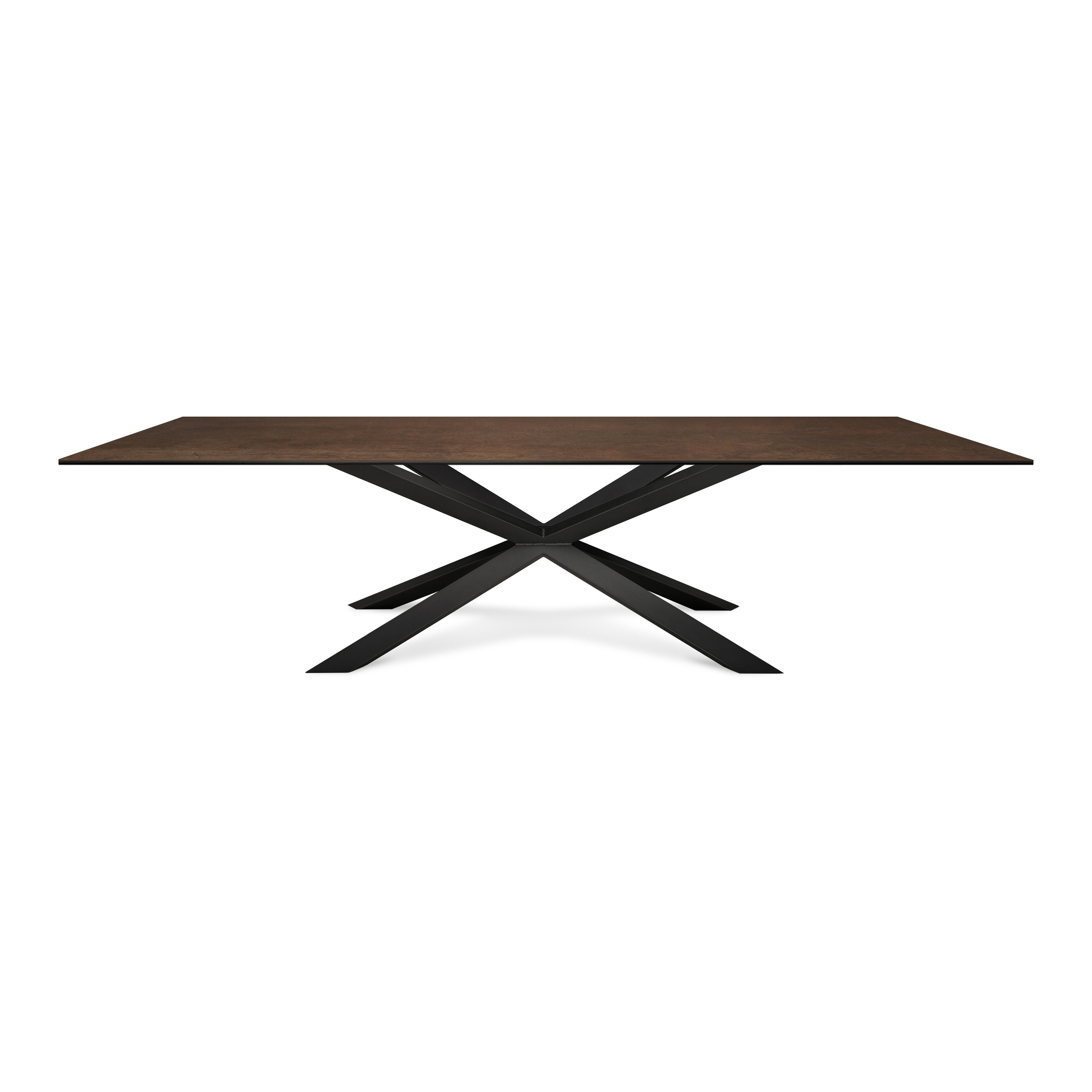 Mea mesa con inducción | Moma Rusteel | Cross patas de mesa