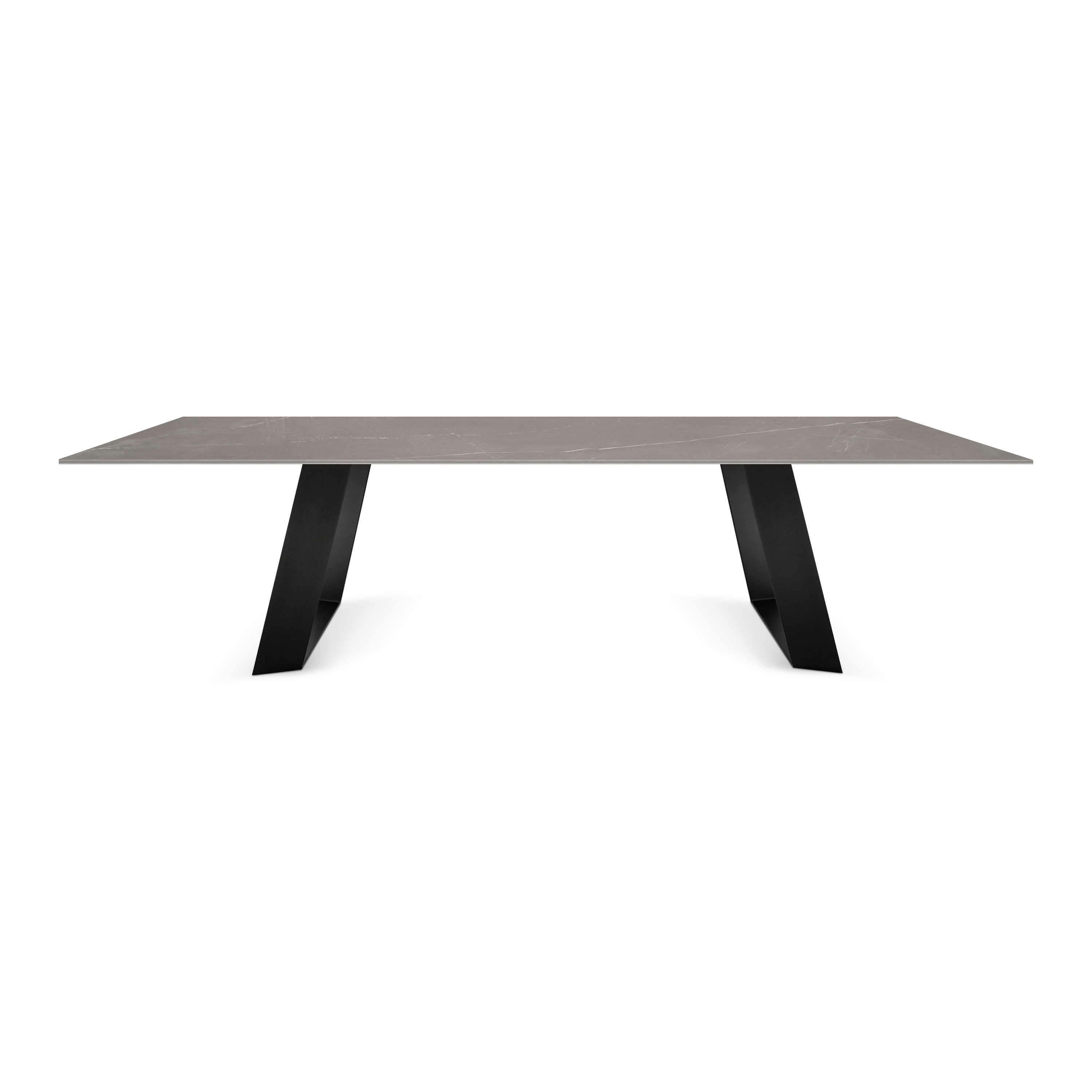 Display product Mea induction dining table | Crotone Pulpis | Dura Edge legs from manufacturer ATOLL