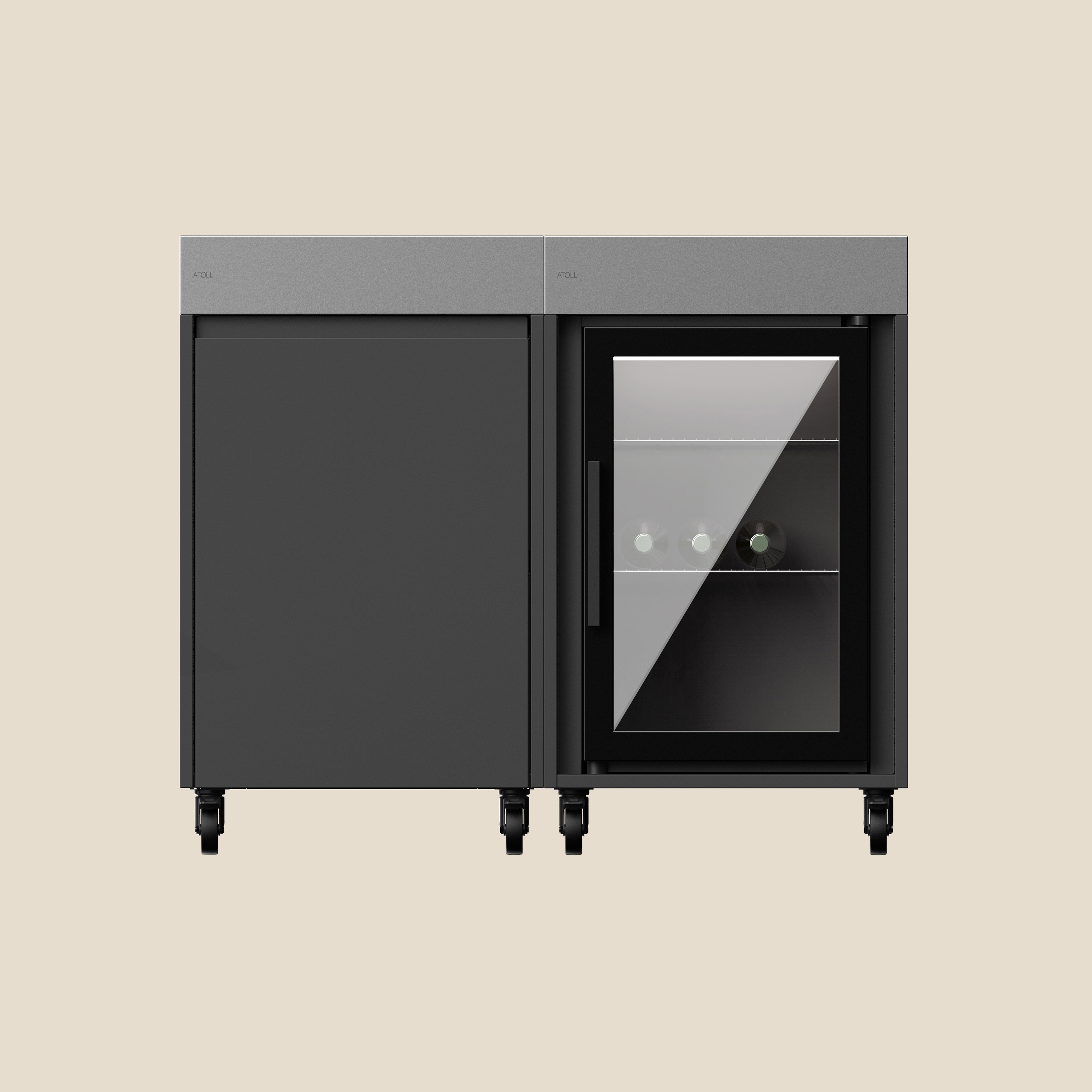 Mostra il prodotto RIMO BARTENDER cucina all'aperto bundle | slate | Cool + Store del produttore ATOLL