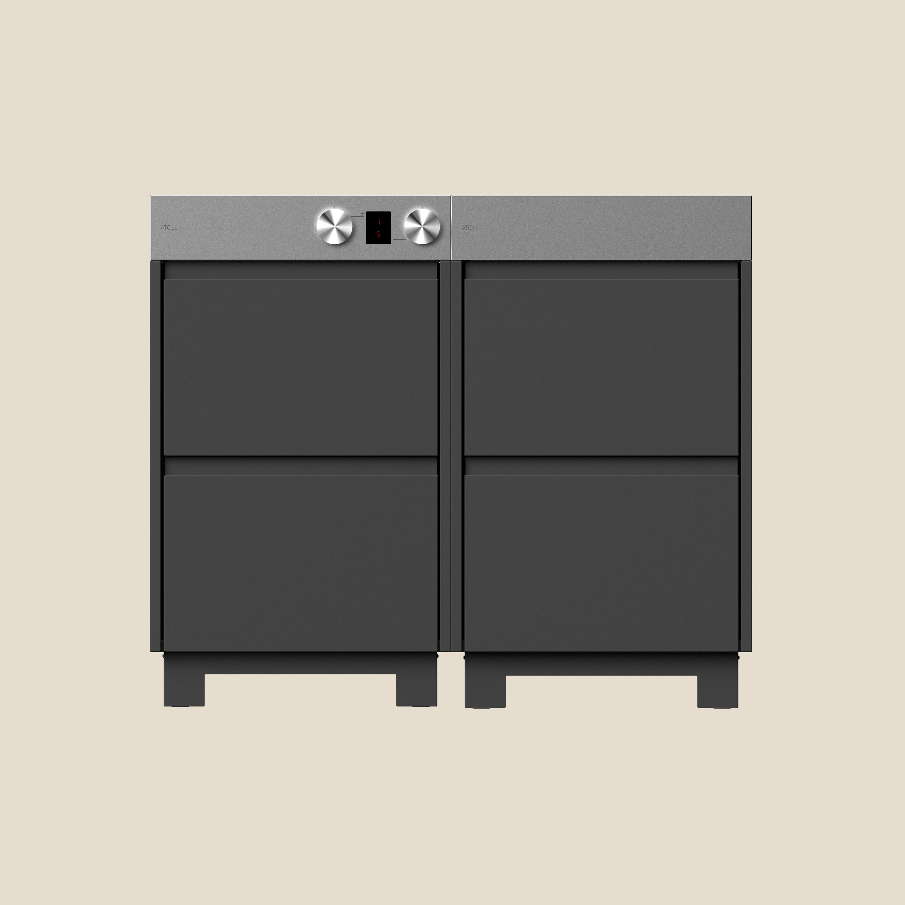 Mostra il prodotto RIMO CHEF cucina all'aperto bundle | slate | Cook + Store del produttore ATOLL