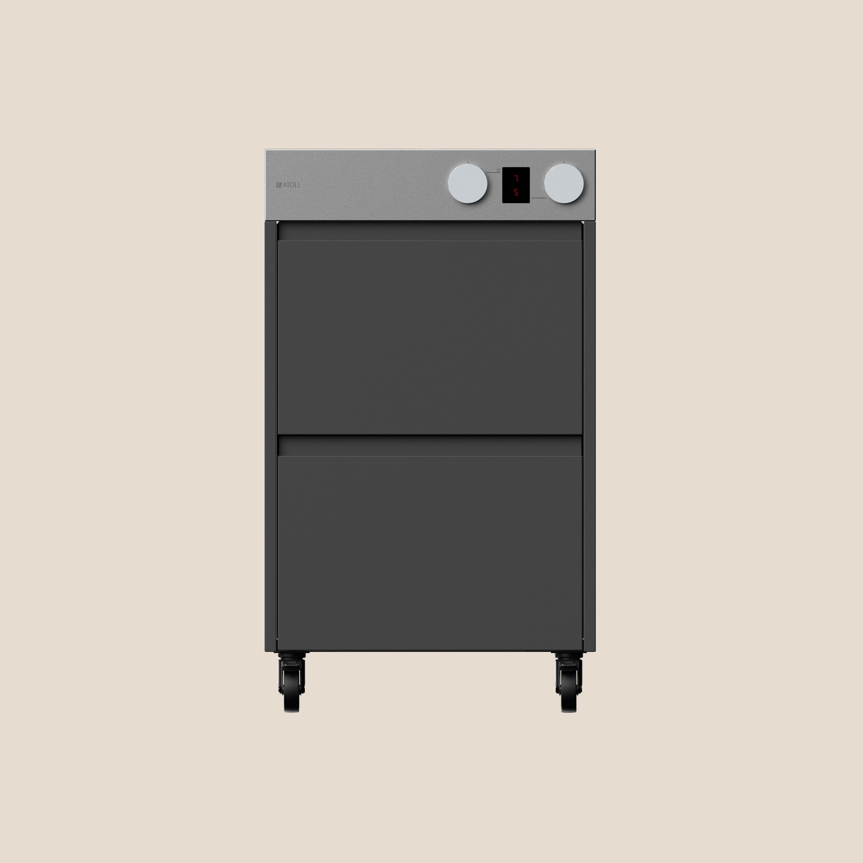 Mostra il prodotto RIMO COOK cucina all'aperto | slate grey | con piano cottura | con cassetti |con ruote del produttore ATOLL