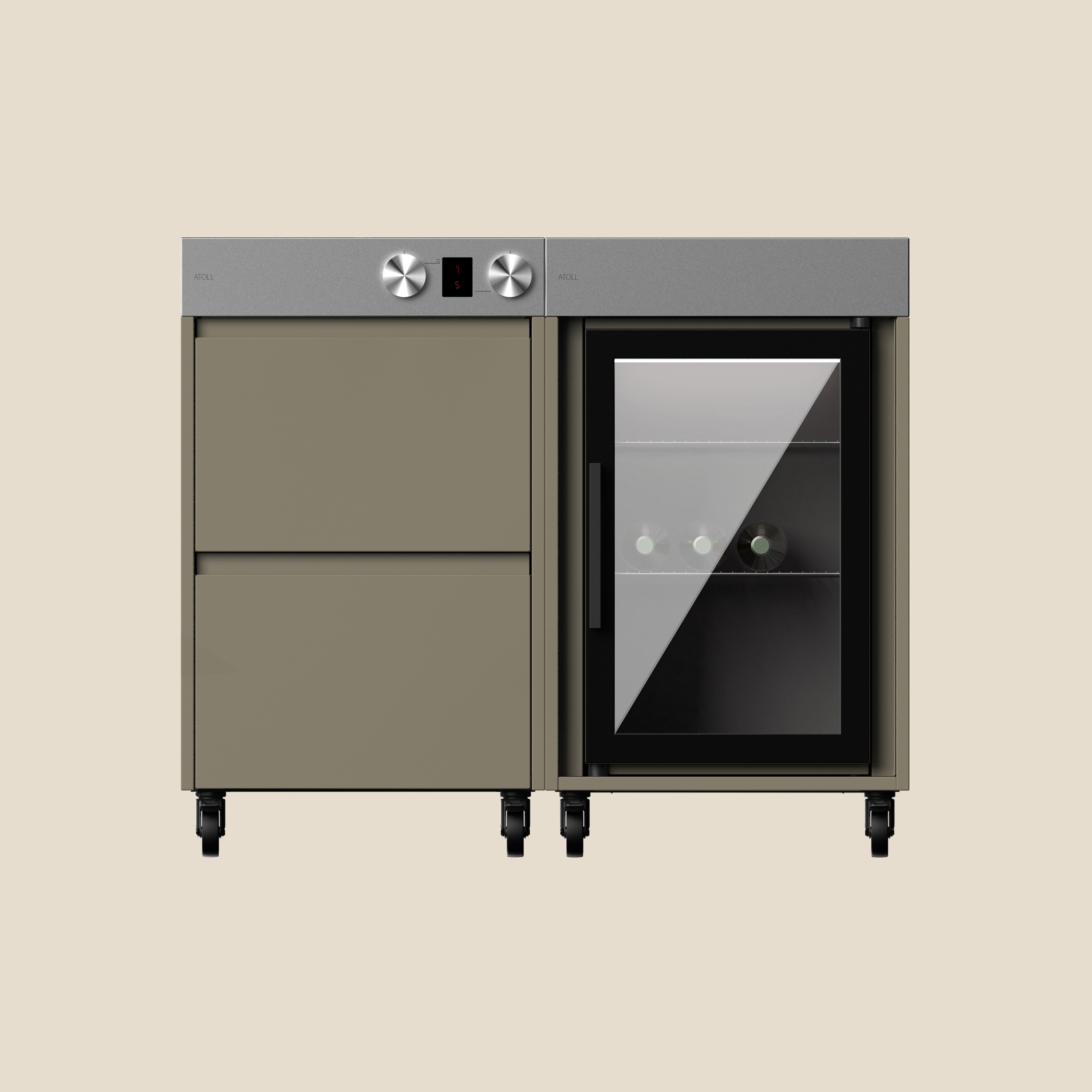 RIMO GOURMET cucina all'aperto bundle | olive | Cook + Cool