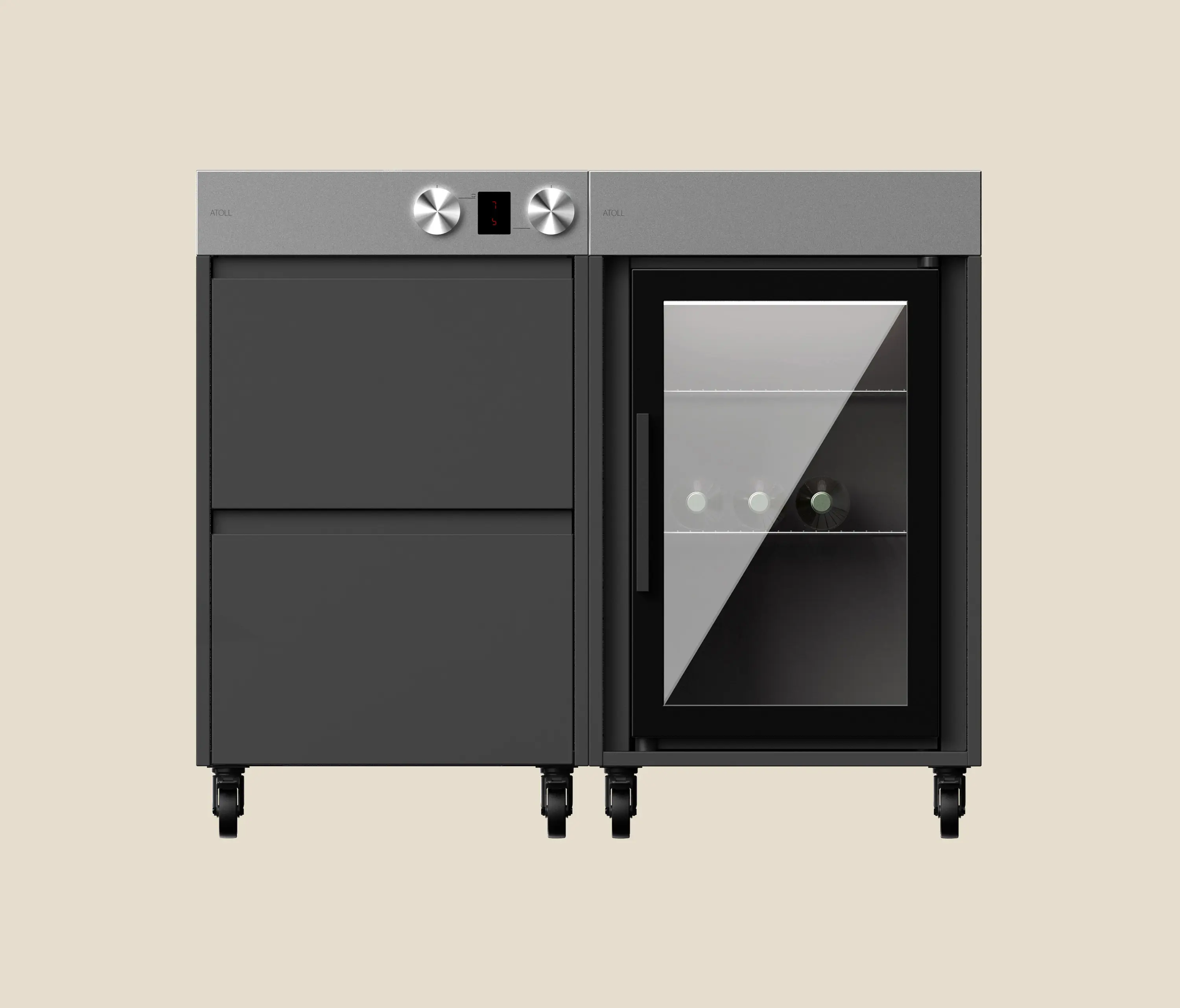 ATOLL - RIMO GOURMET Outdoor-Küche bundle | slate | Cook + Cool