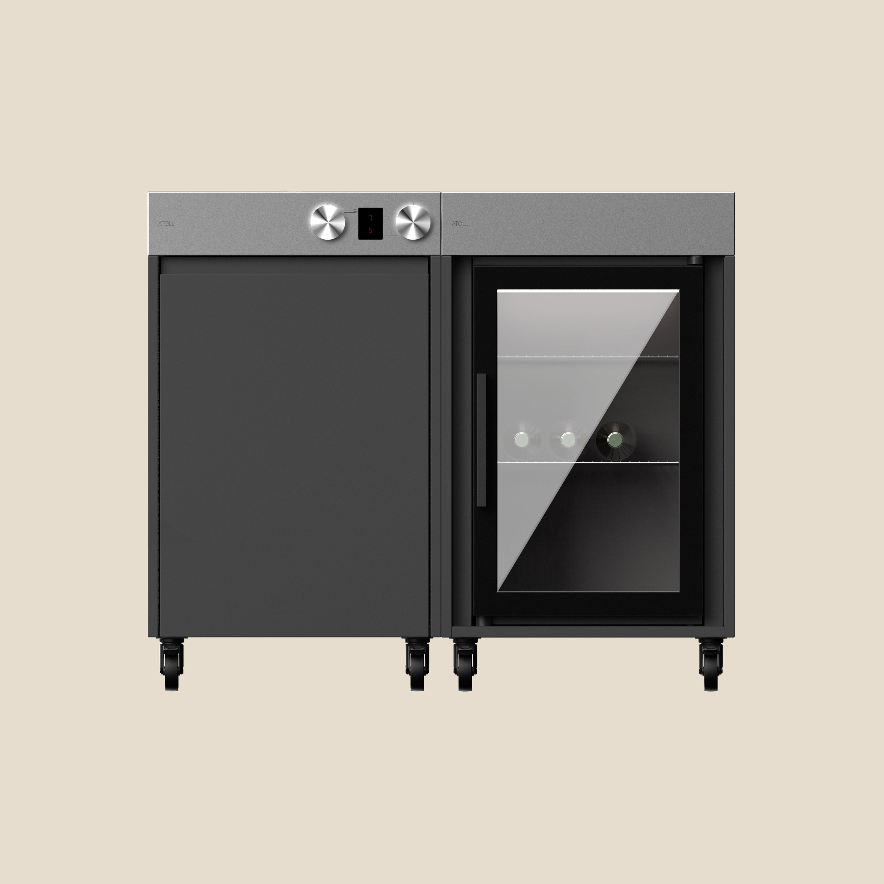 Mostra il prodotto RIMO GOURMET cucina all'aperto bundle | slate | Cook + Cool del produttore ATOLL