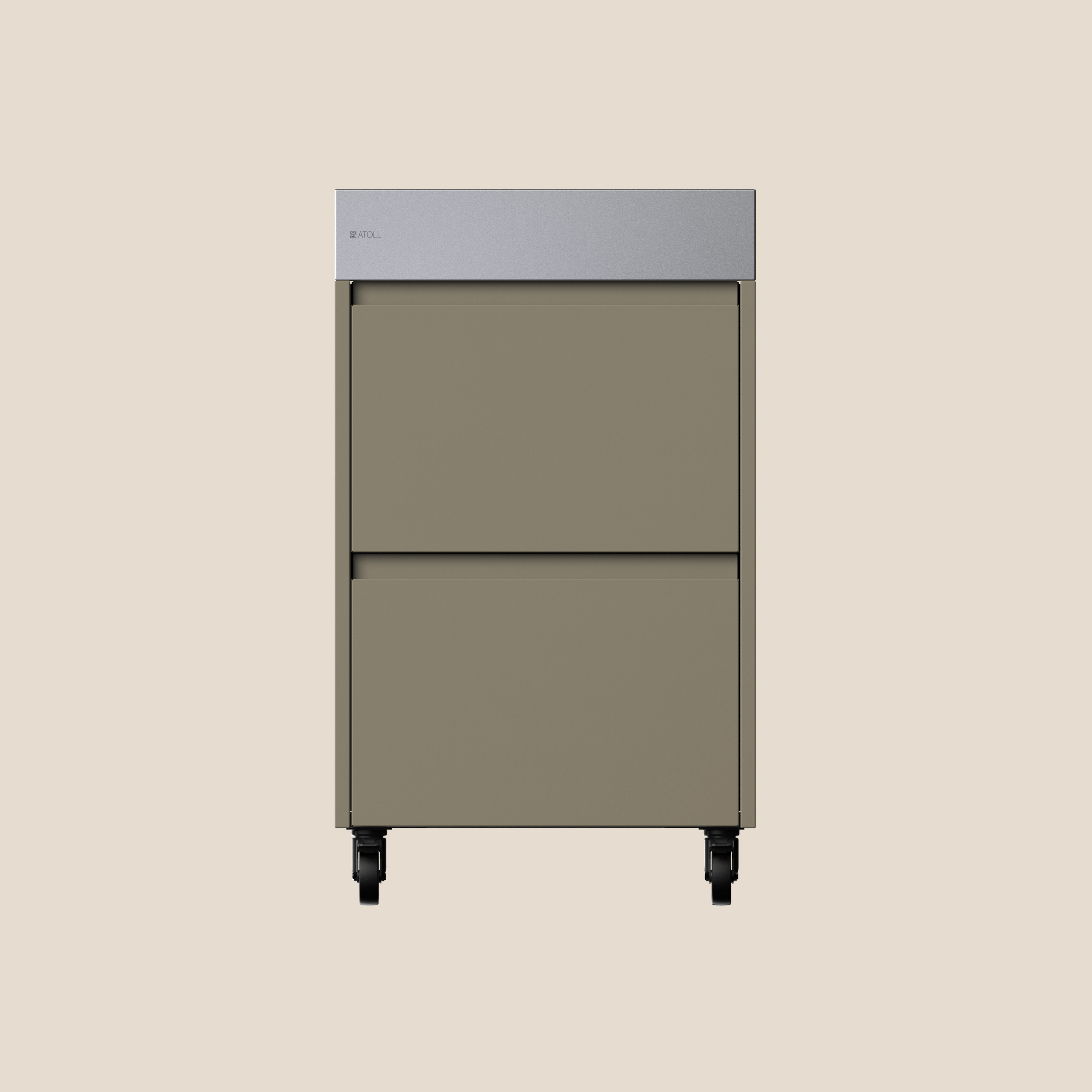 RIMO STORE cucina all'aperto | olive | con cassetti | con ruote