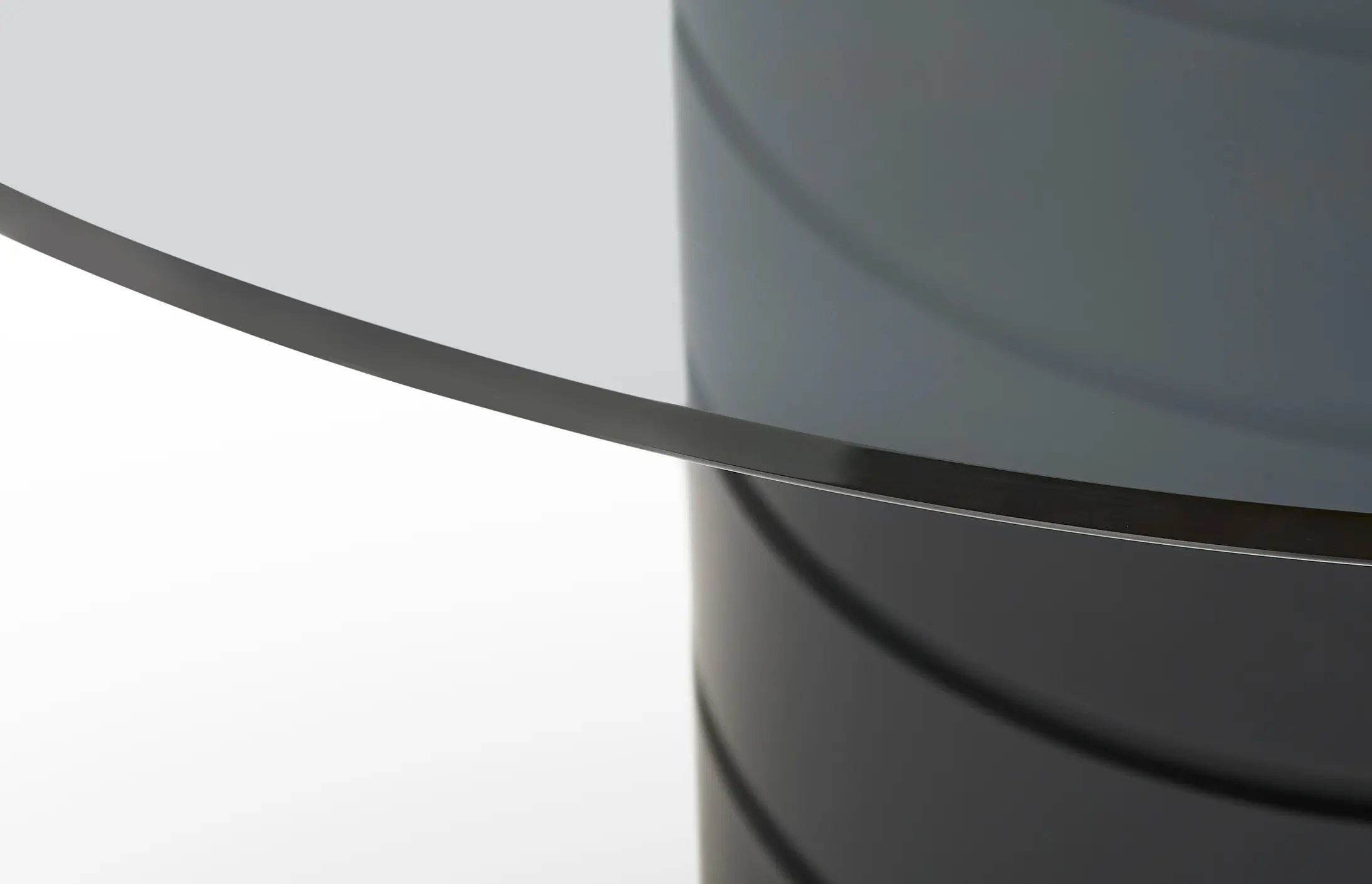 DAMI Luxury Interior - Carnelian Dining Table Softtouch + Marble Inlay + Glass Table Top