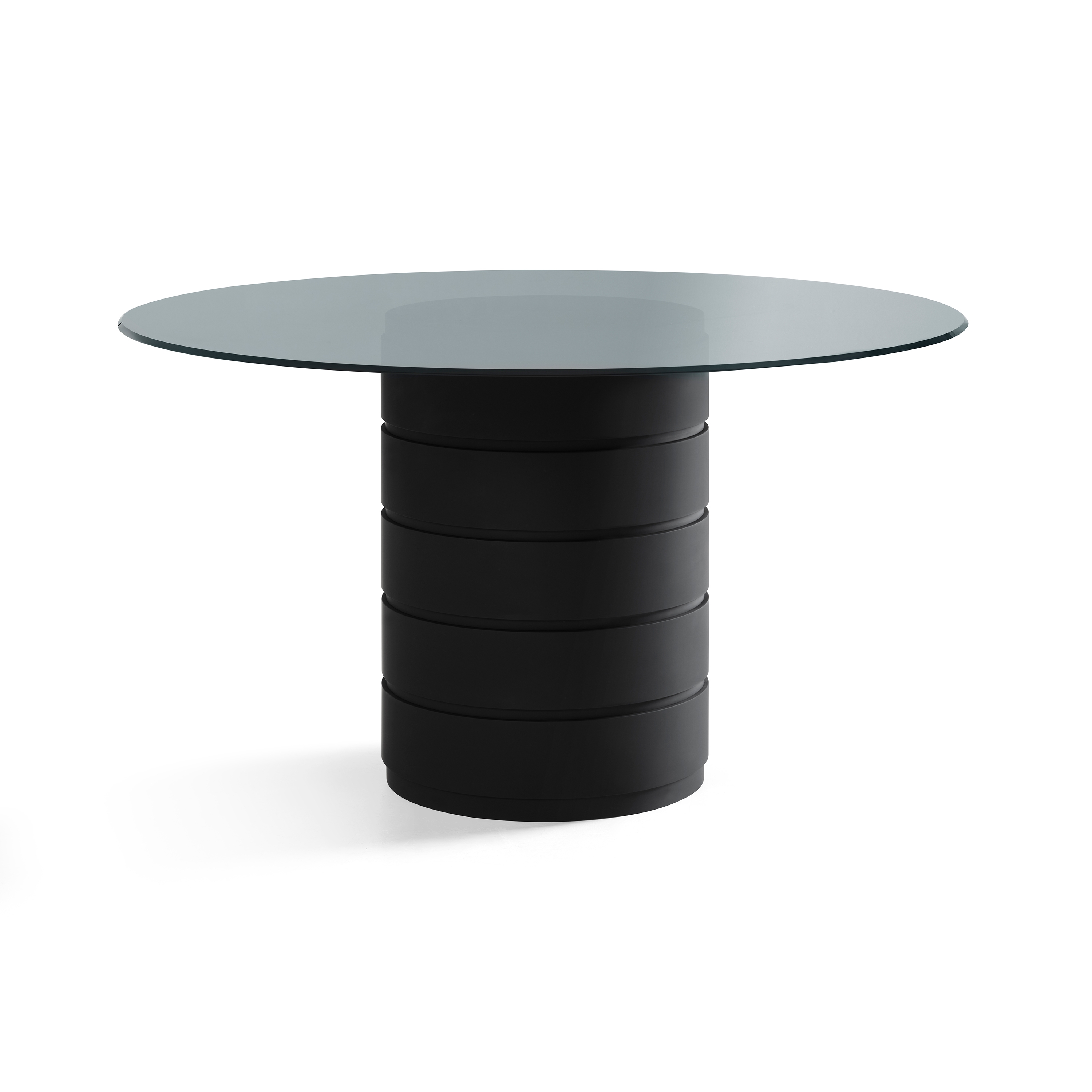 Carnelian Dining Table Softtouch + Marble Inlay + Glass Table Top