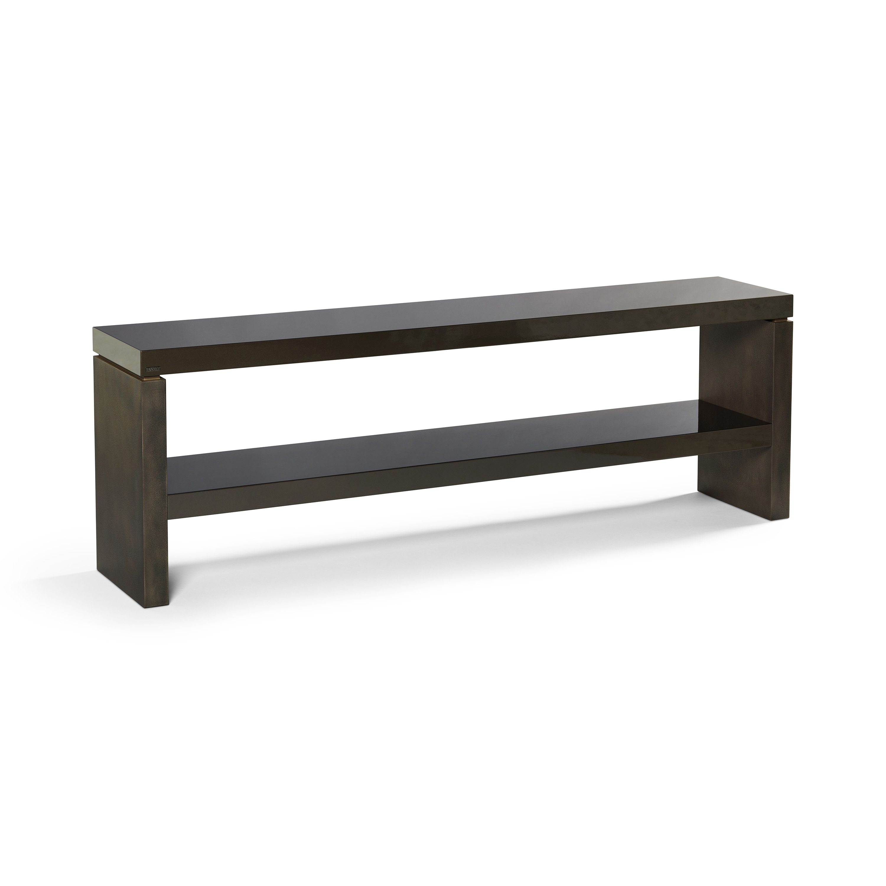 Afficher le produit Cinnabar Console Metal Lacquer + High Gloss Metal du fabricant DAMI Luxury Interior
