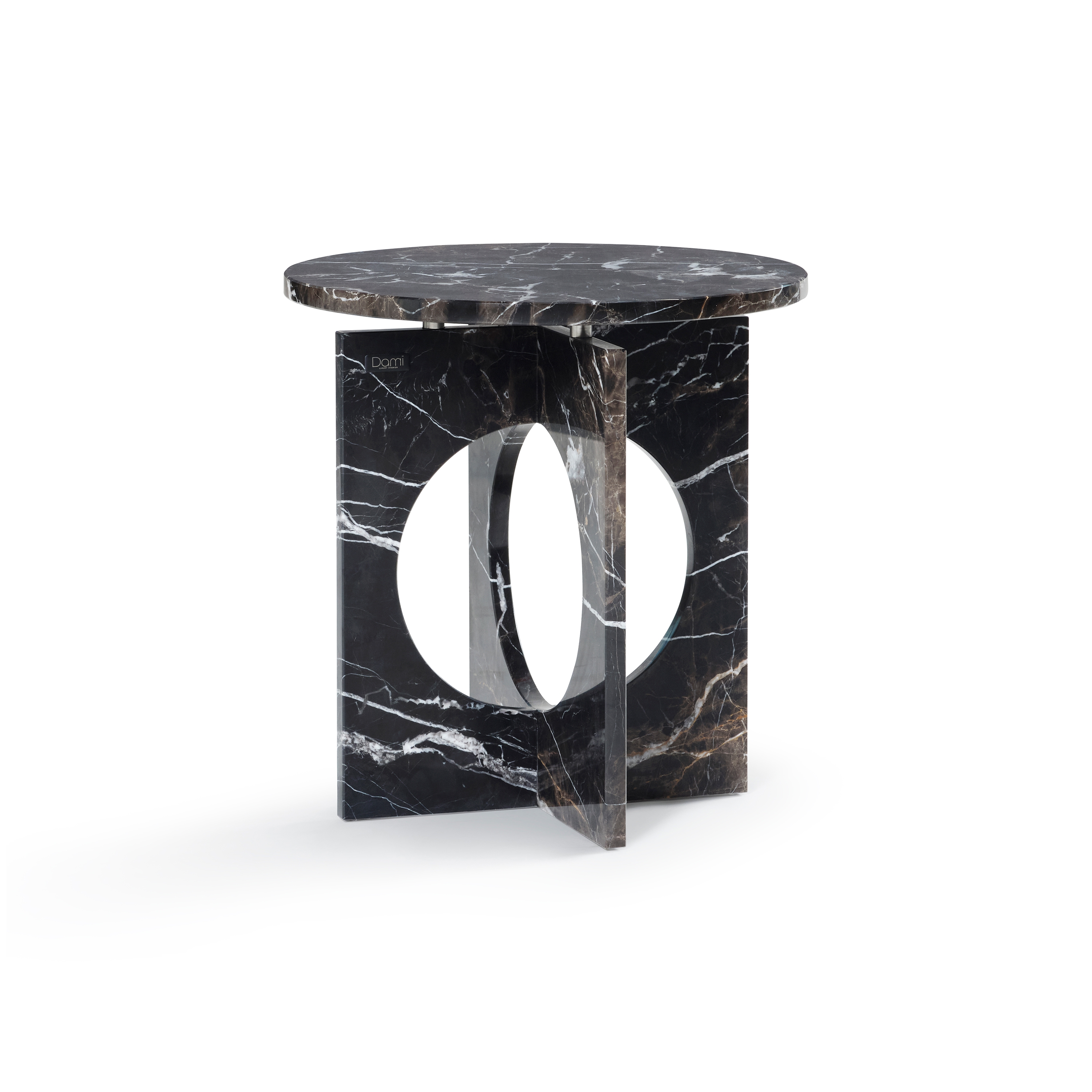 Ruby Side Table Marble Café Amaro