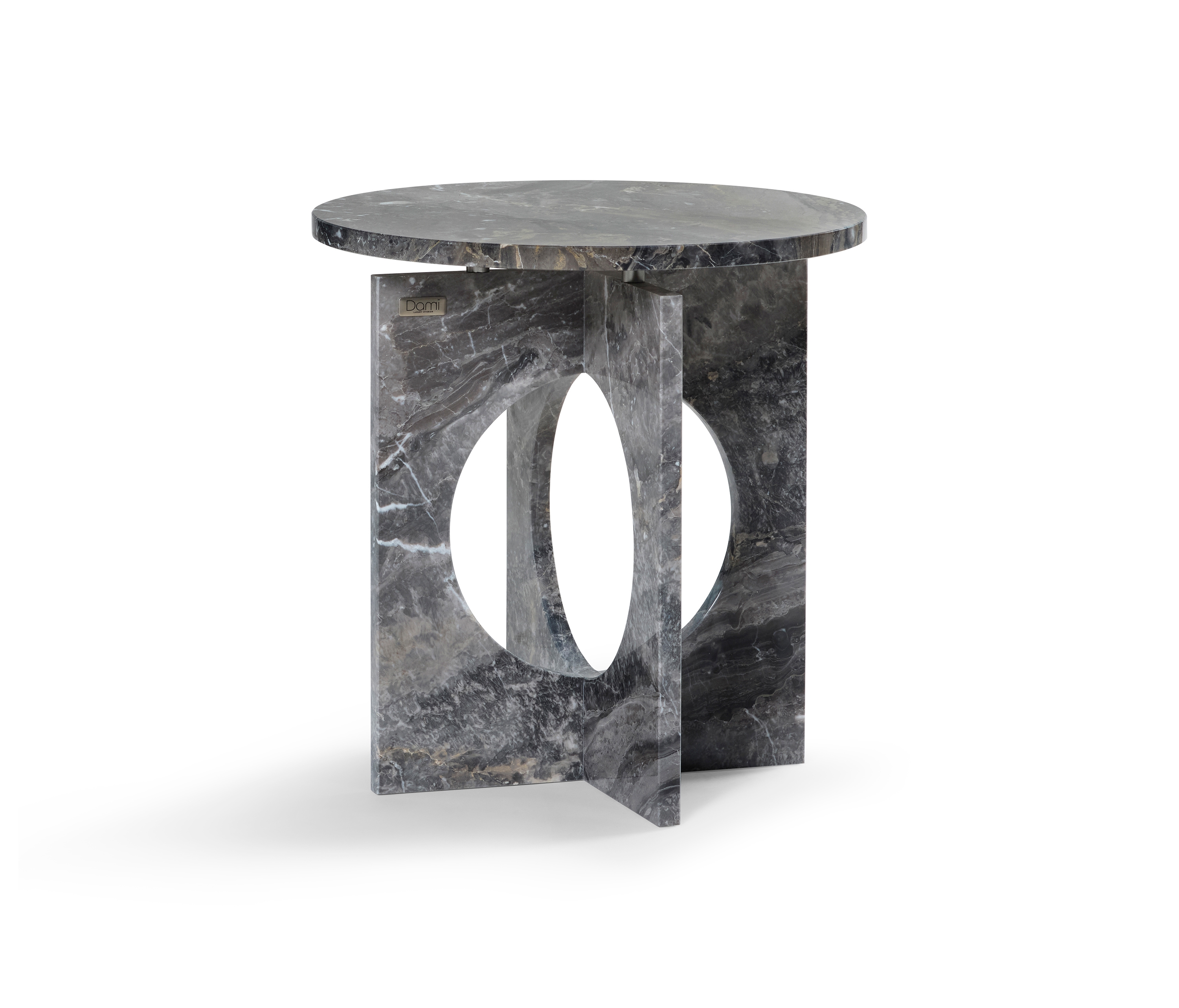 Mostrar el producto Ruby Side Table Marble Grigio Orobico del fabricante DAMI Luxury Interior