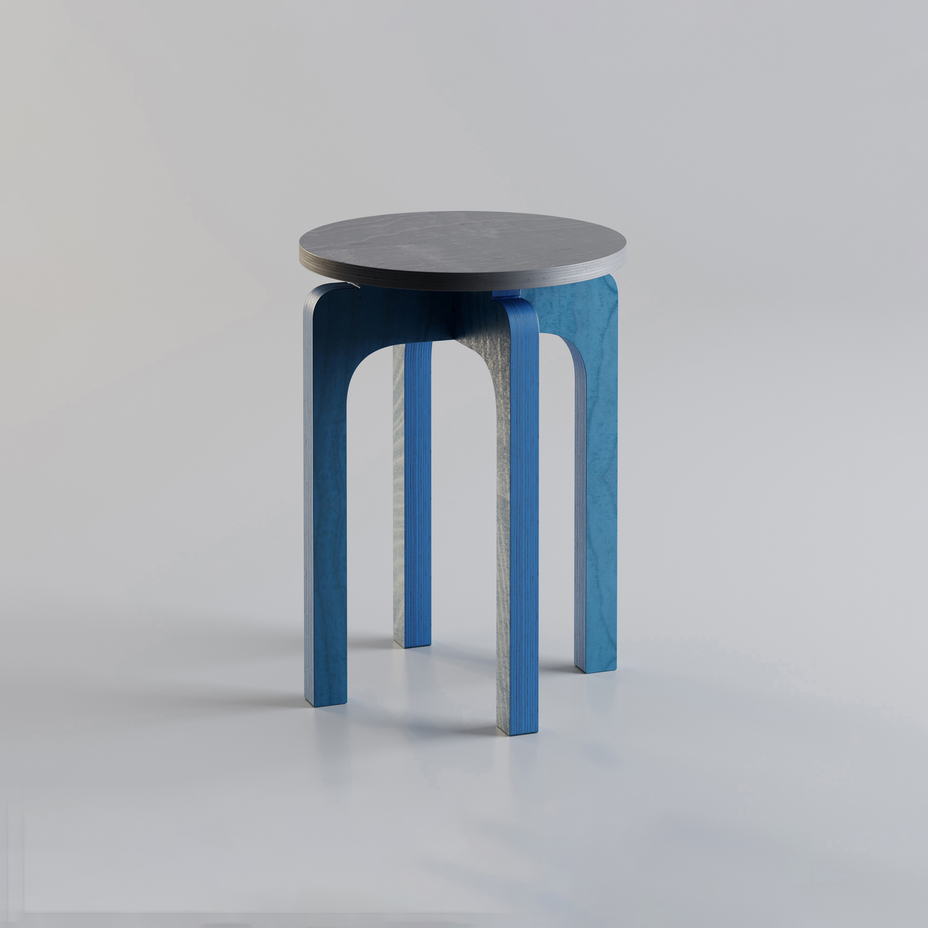Display product Arco | Confidenza 45-capri blue and basalt grey from manufacturer MoodWood