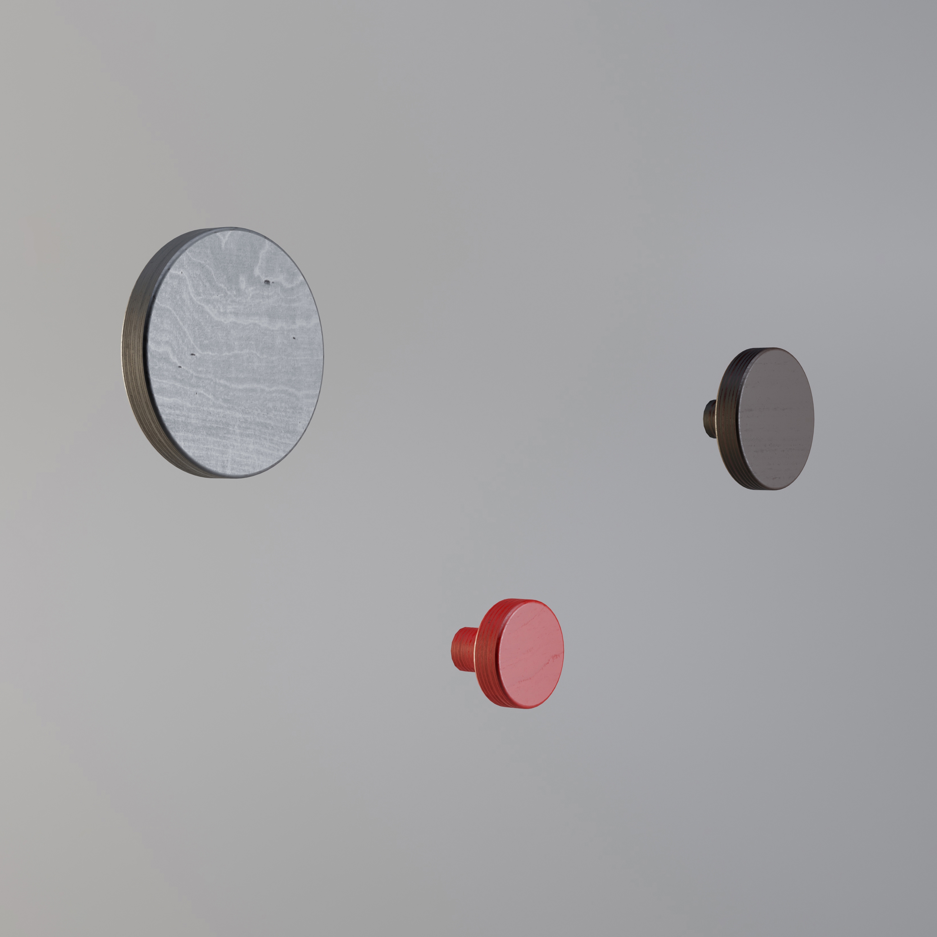 Zero | Nassa-basalt grey, basalt grey and ruby red