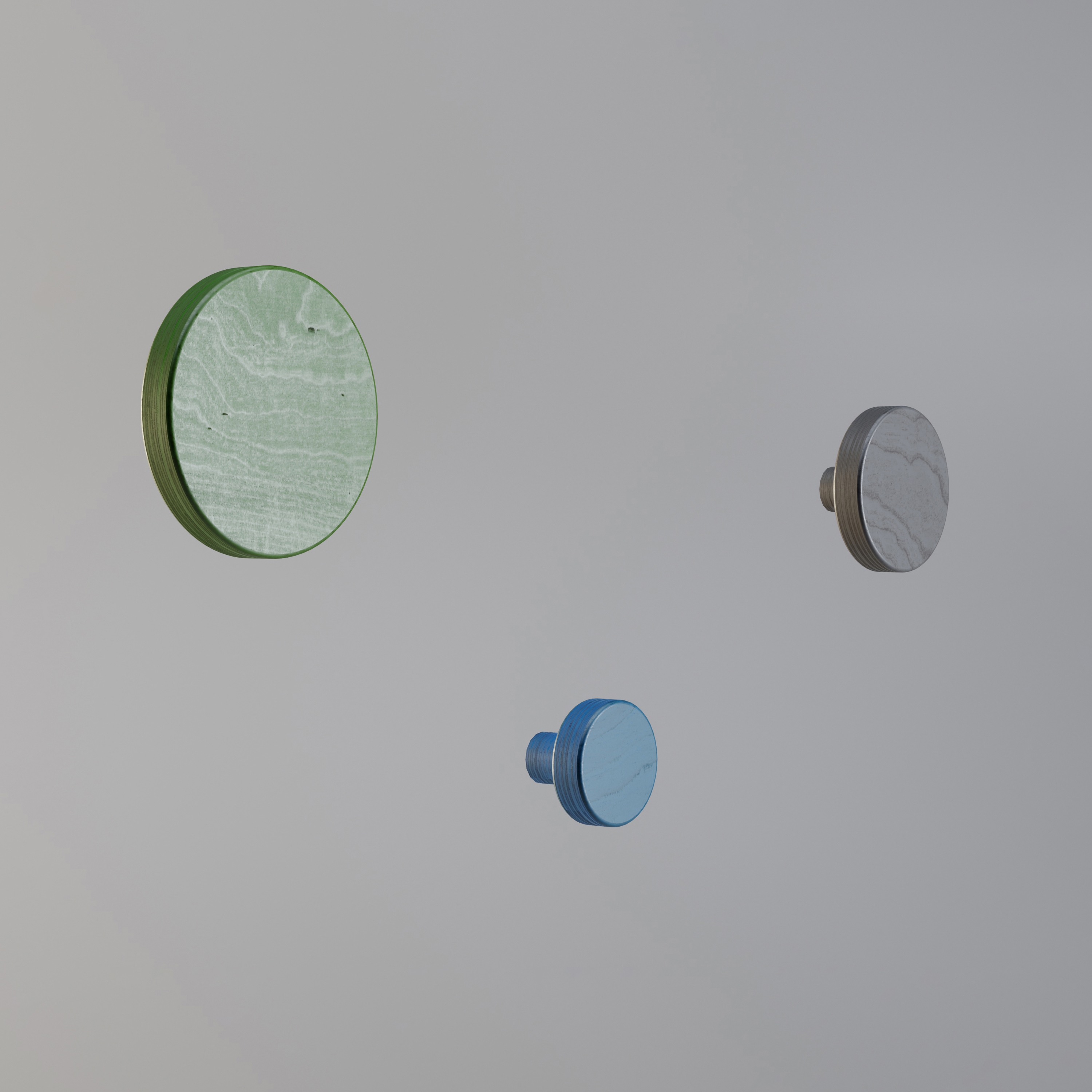 Produkt Zero | Nassa-pistache green, basalt grey and capri blue des Herstellers MoodWood anzeigen